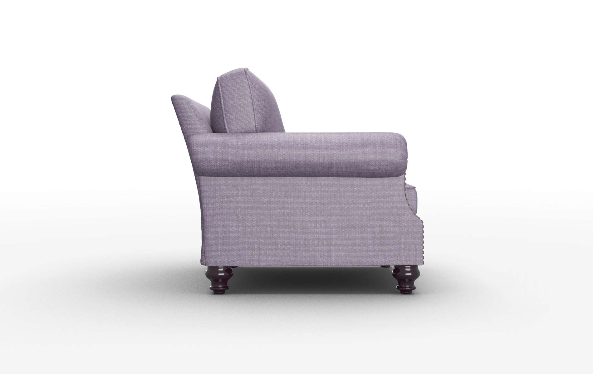Rotterdam Tess Blackberry Chair espresso legs 3