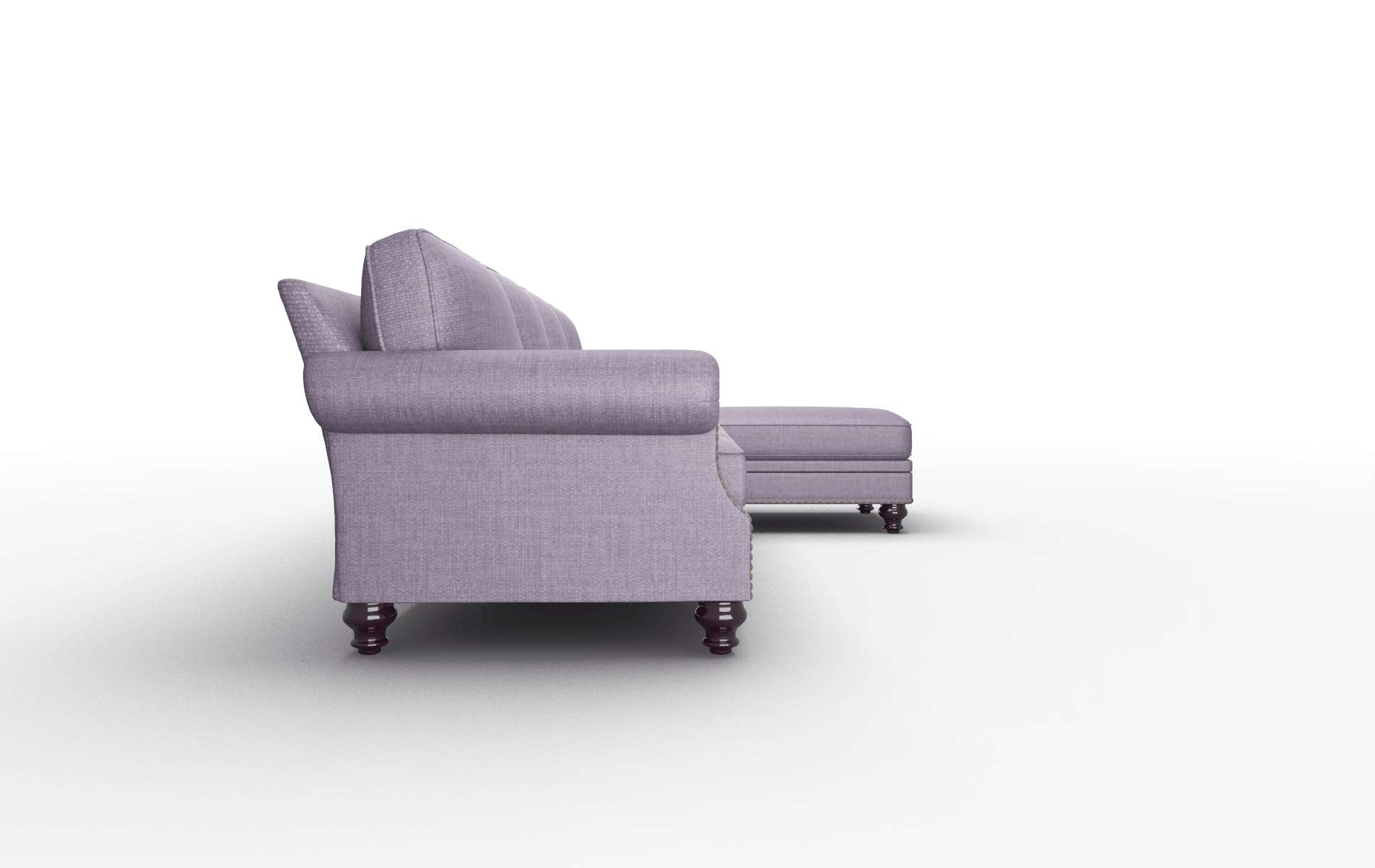 Rotterdam Tess Blackberry Panel espresso legs 3