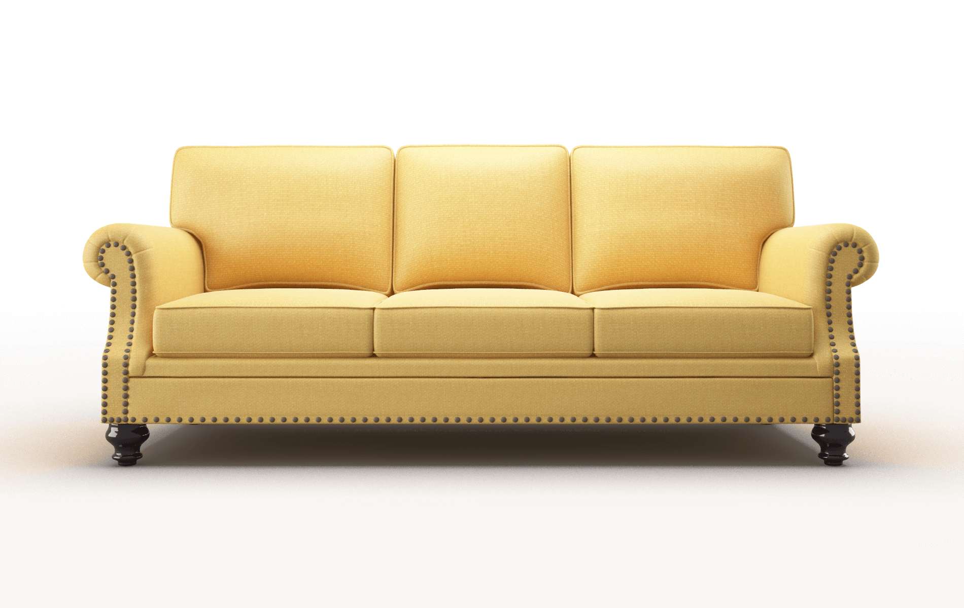Rotterdam Tess turmeric Sofa Espresso Legs  1