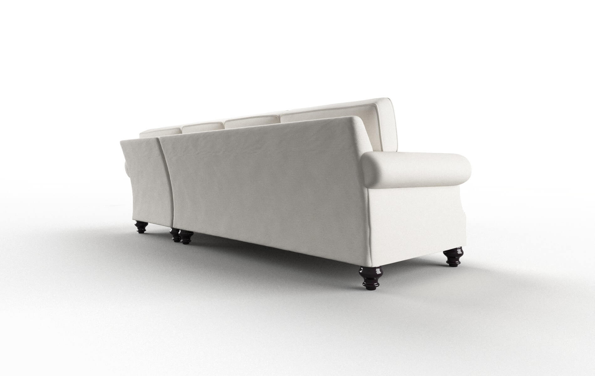 Rotterdam Venice Eggshell Panel espresso legs 5