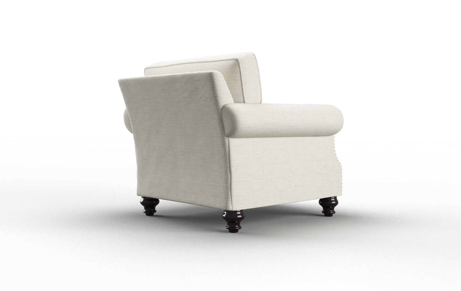 Rotterdam Venus Cream Chair espresso legs 5