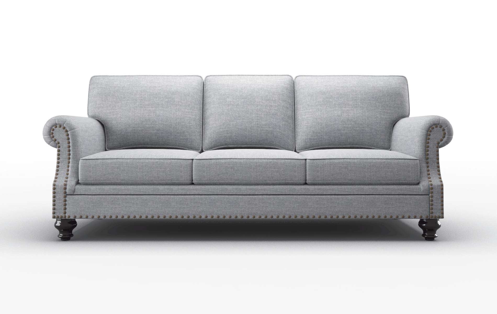 Rotterdam Venus Mist Sofa espresso legs 1