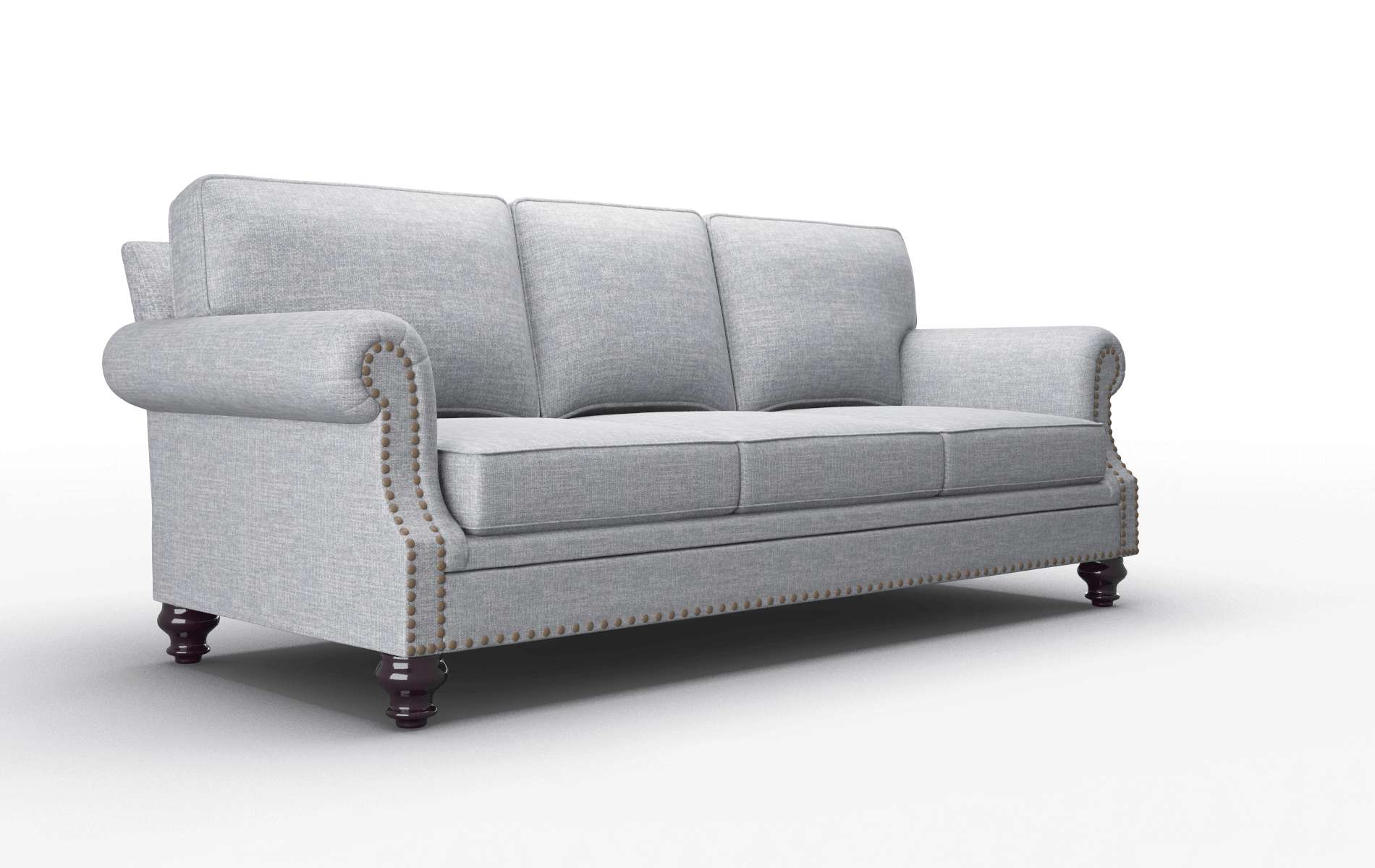 Rotterdam Venus Mist Sofa espresso legs 2