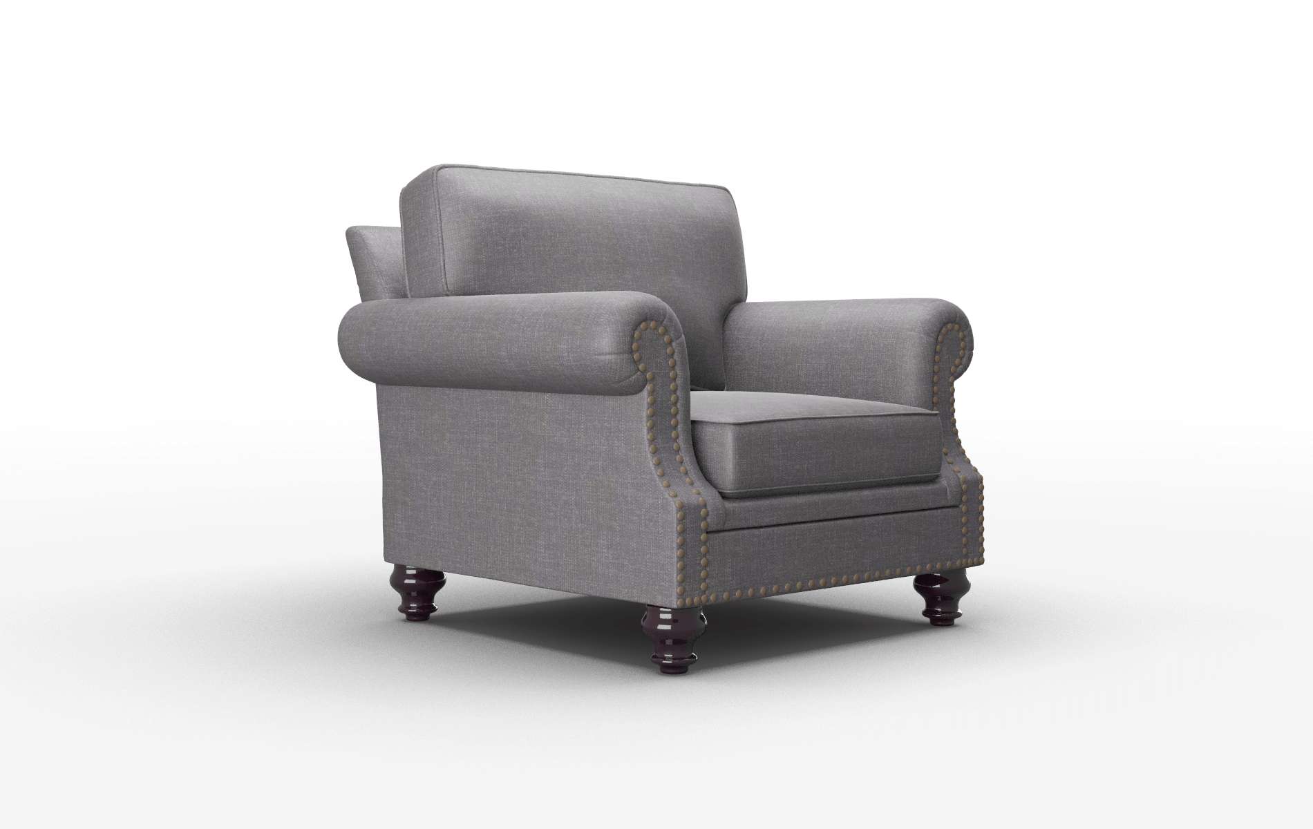 Rotterdam Venus Onyx Chair espresso legs 2