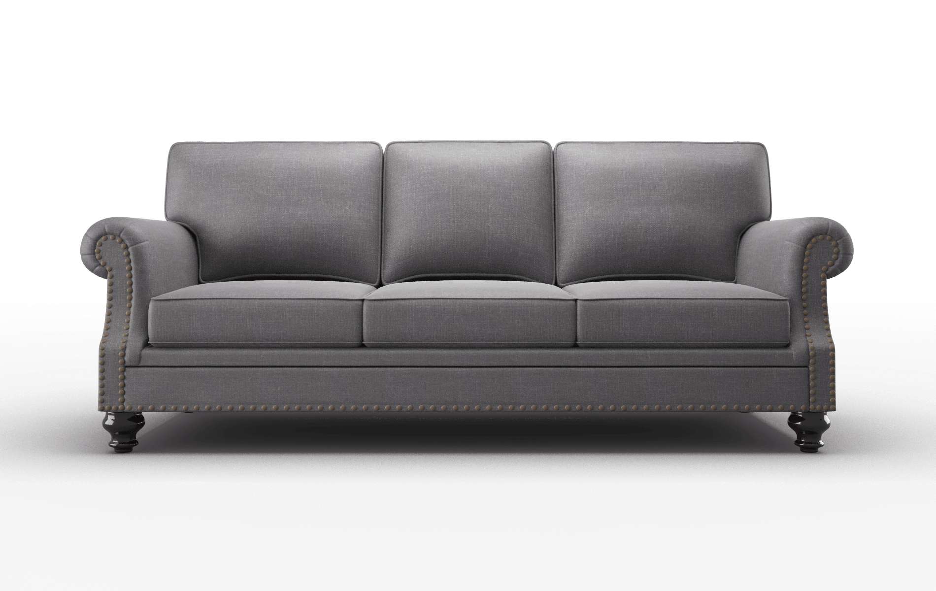 Rotterdam Venus Onyx Sofa espresso legs 1