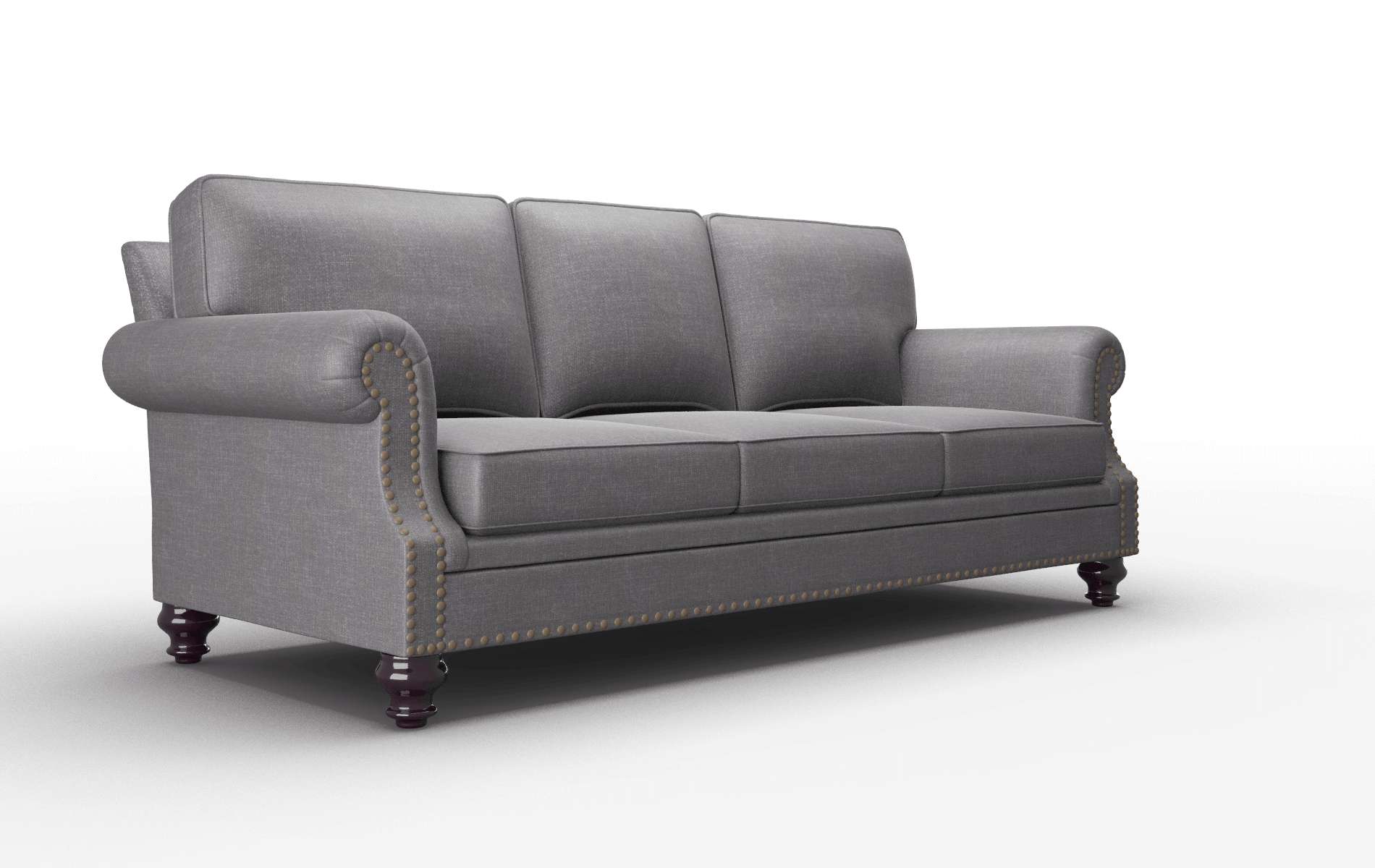 Rotterdam Venus Onyx Sofa espresso legs 2
