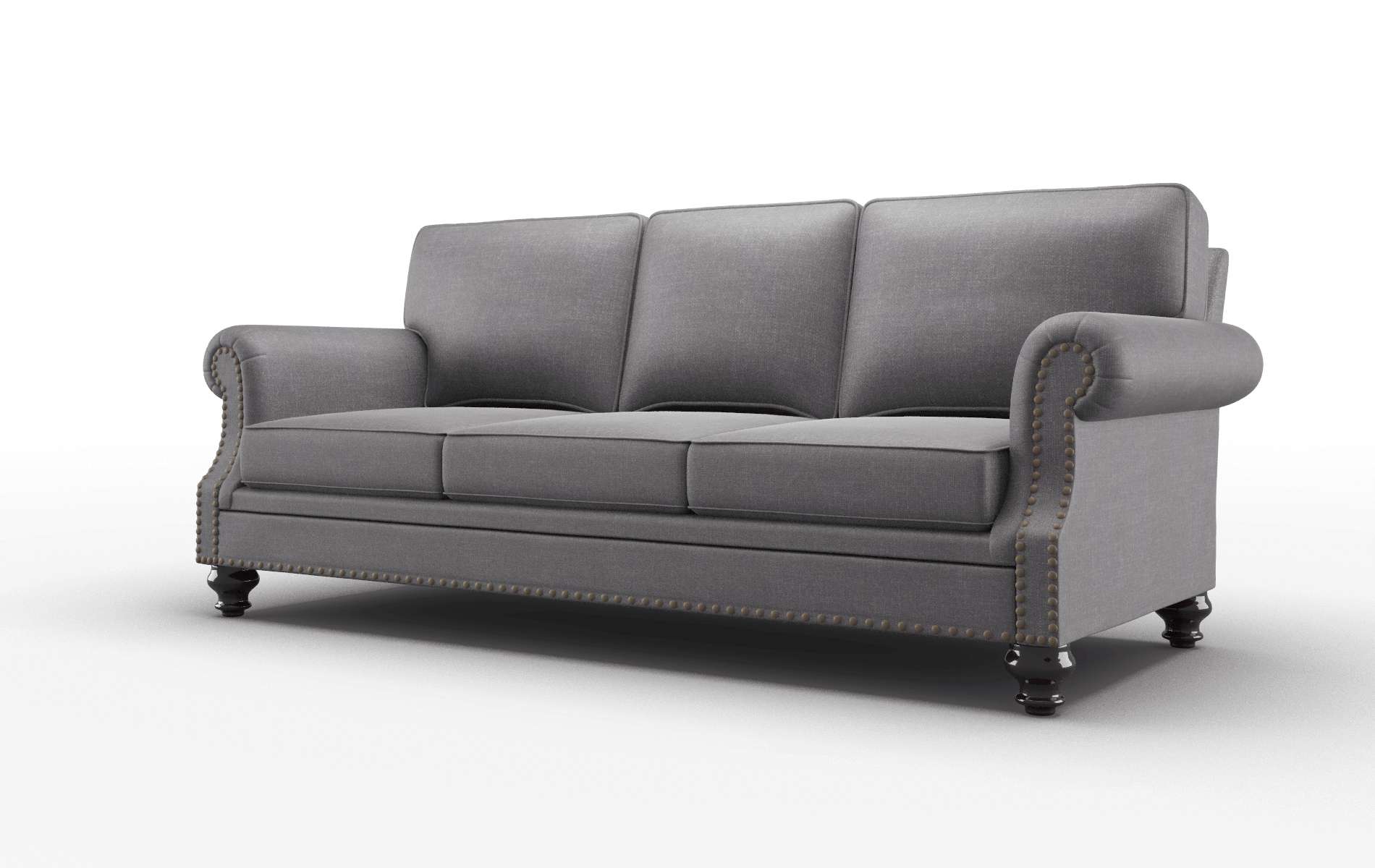 Rotterdam Venus Onyx Sofa espresso legs 4