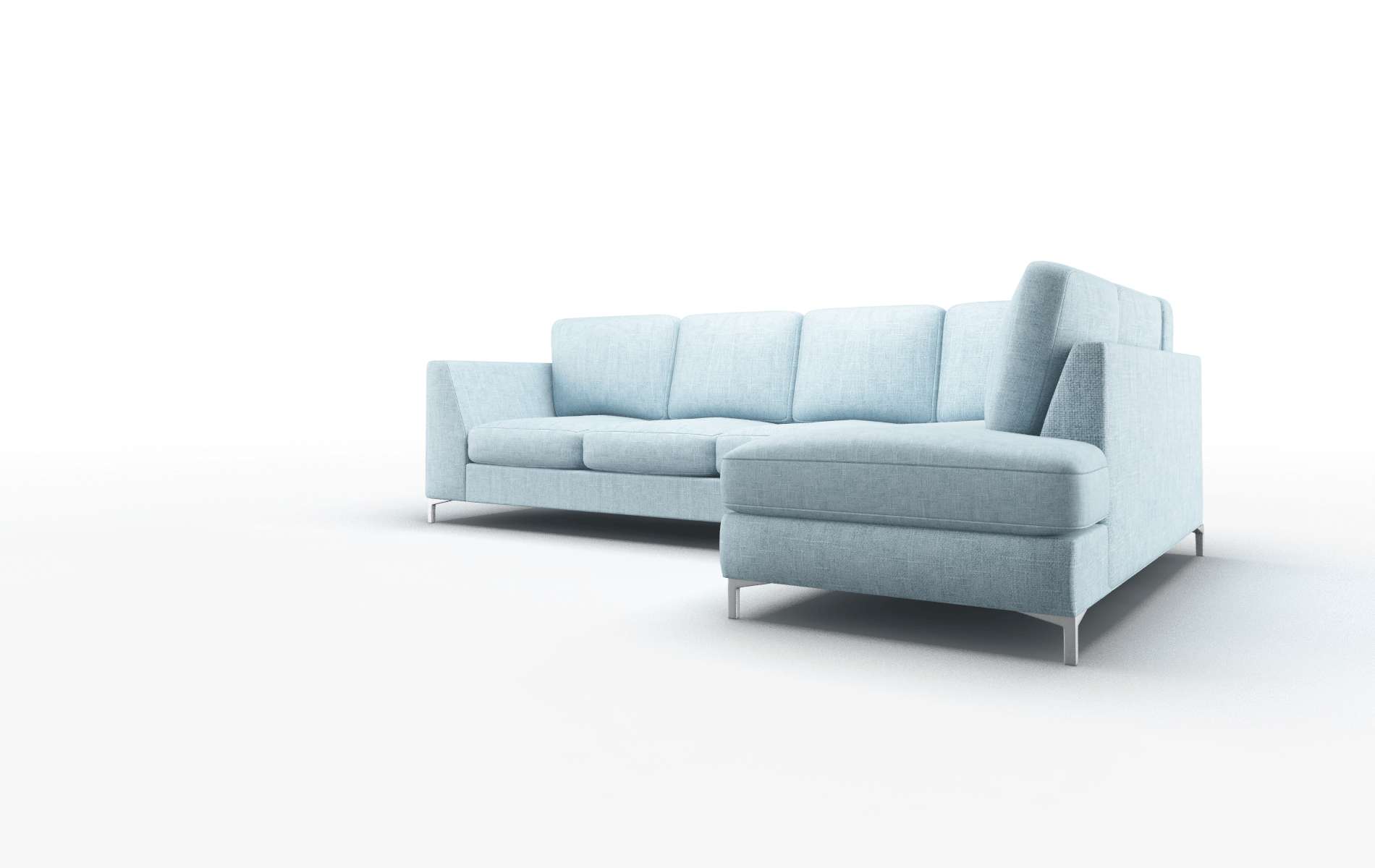 Royal Atlas Turquoise Panel metal legs 4