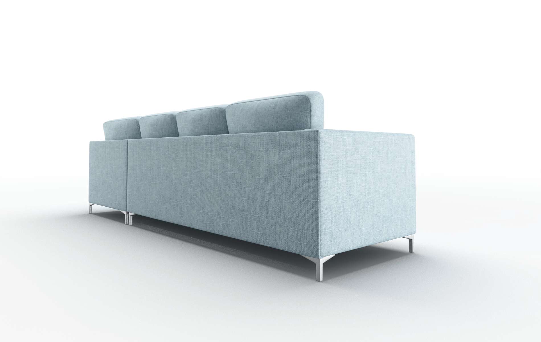 Royal Atlas Turquoise Panel metal legs 5