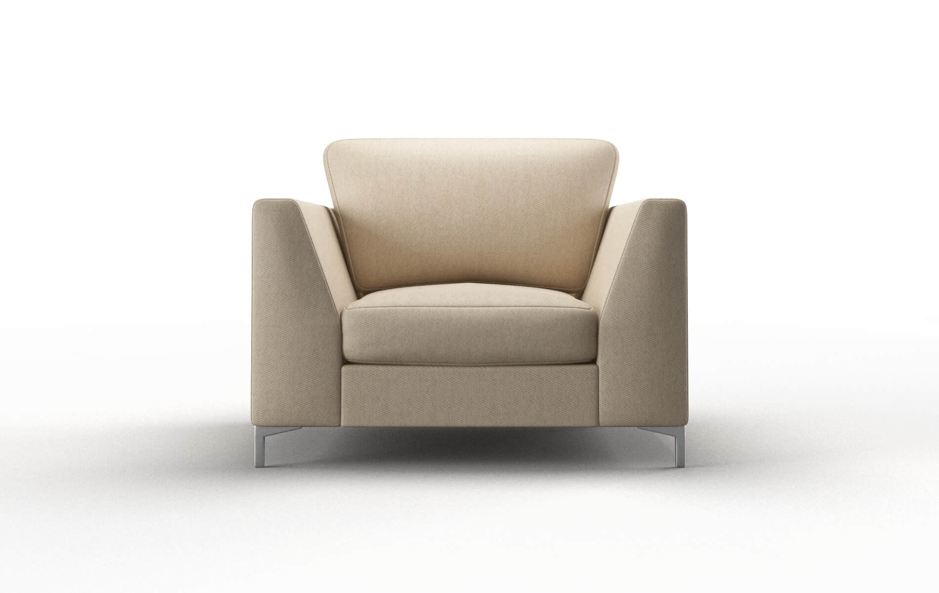 Royal Avenger Burlap Chair metal legs 1