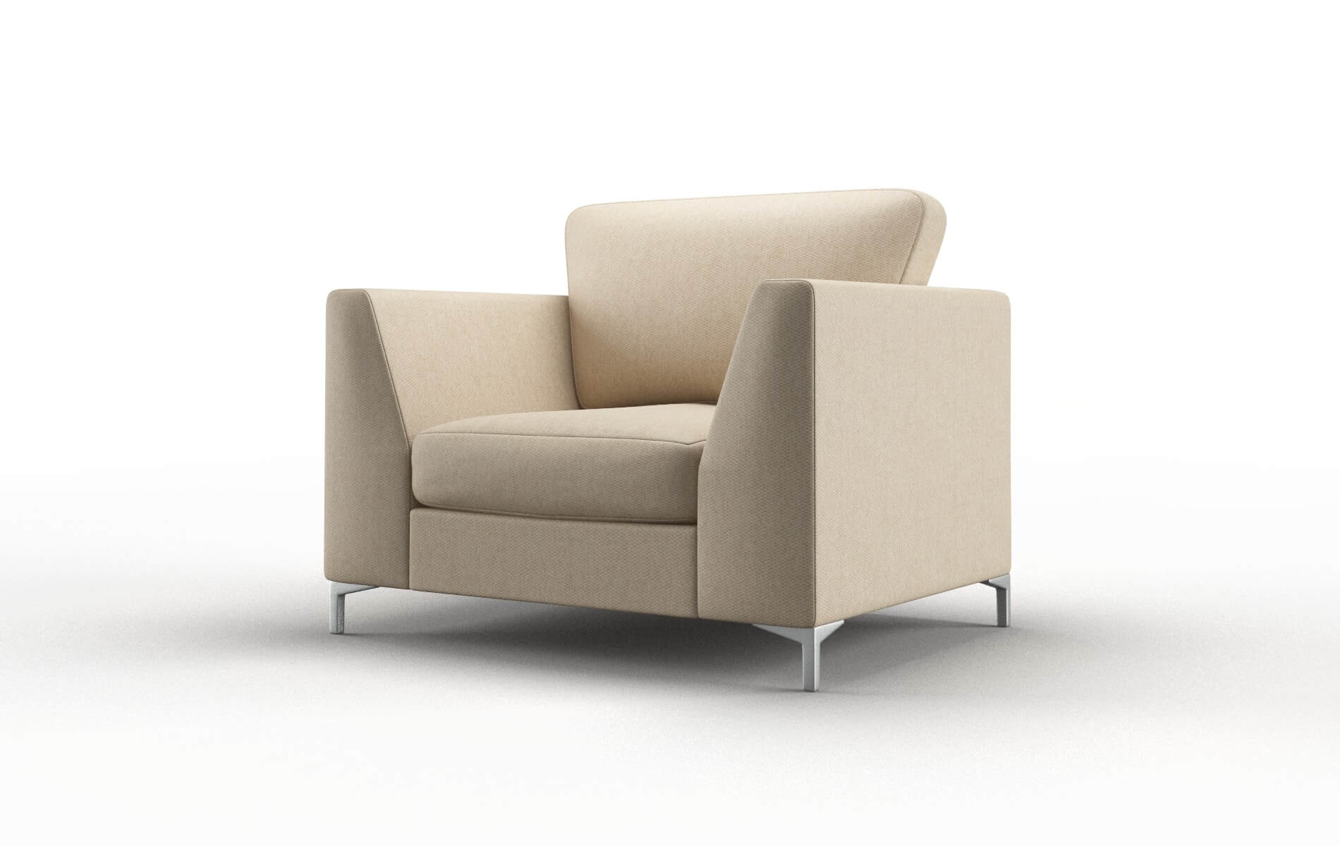 Royal Avenger Burlap Chair metal legs 4