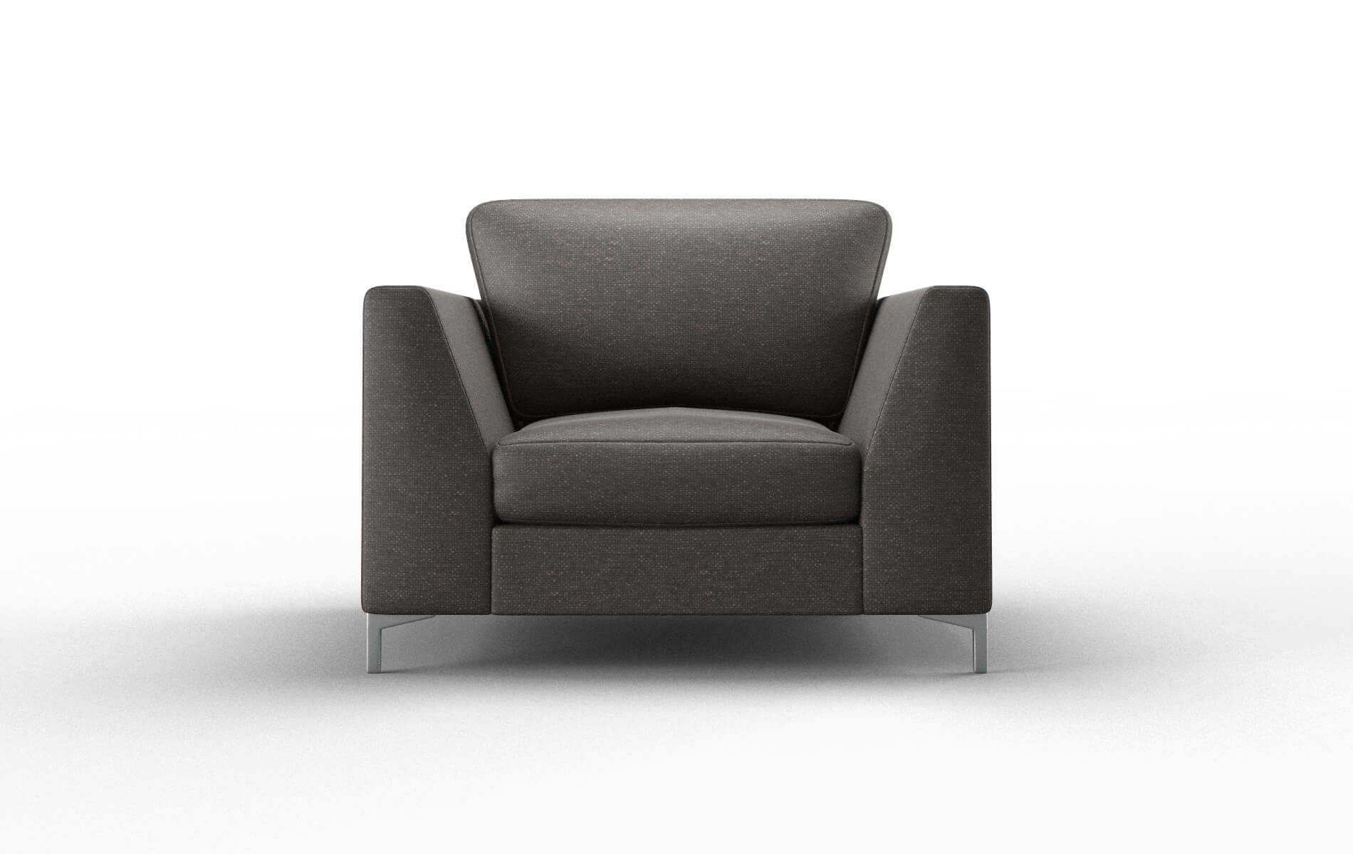 Royal Avenger denim Chair Metal Legs  1