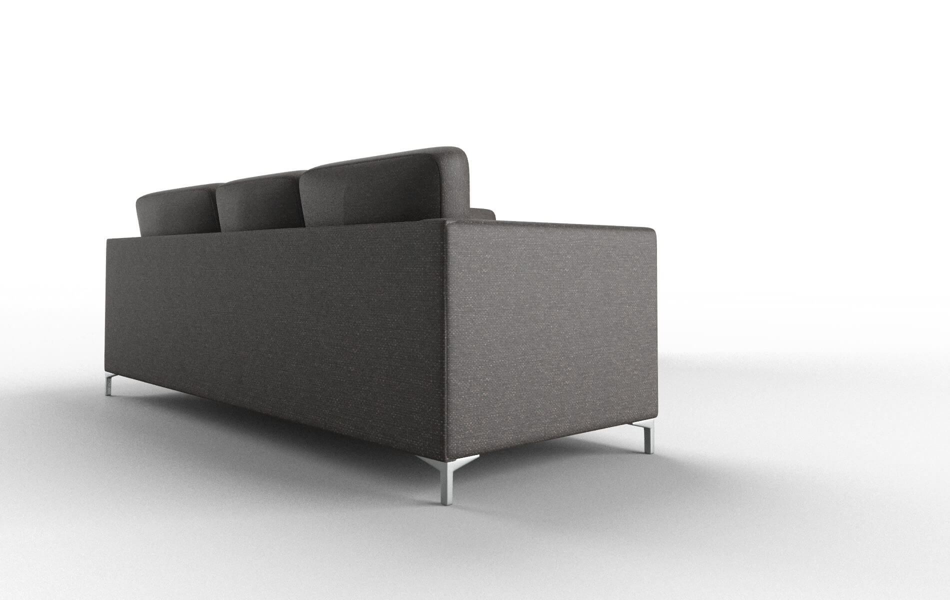 Royal Avenger Denim Sectional metal legs 3