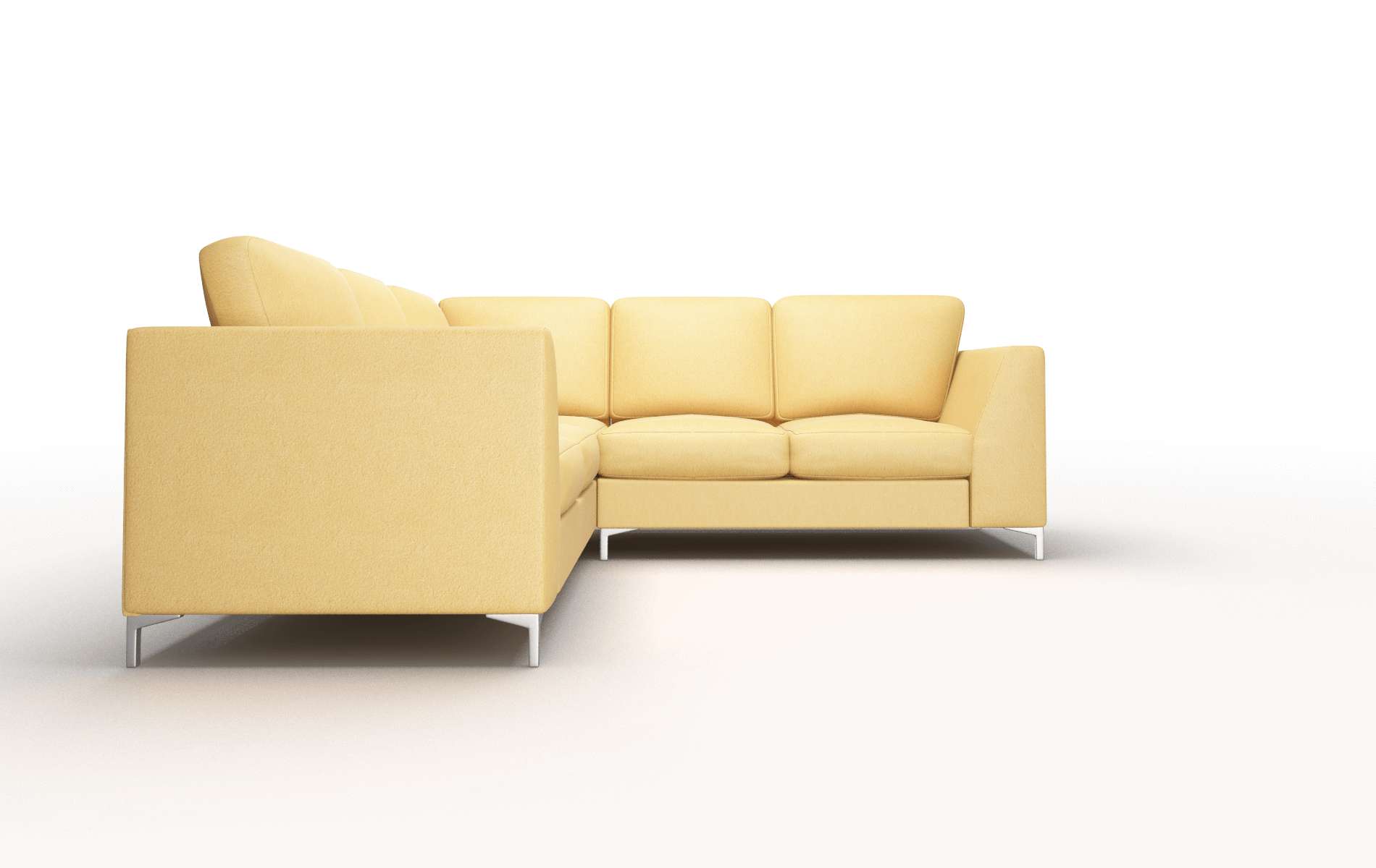 Royal Bella Amber Sectional metal legs 2