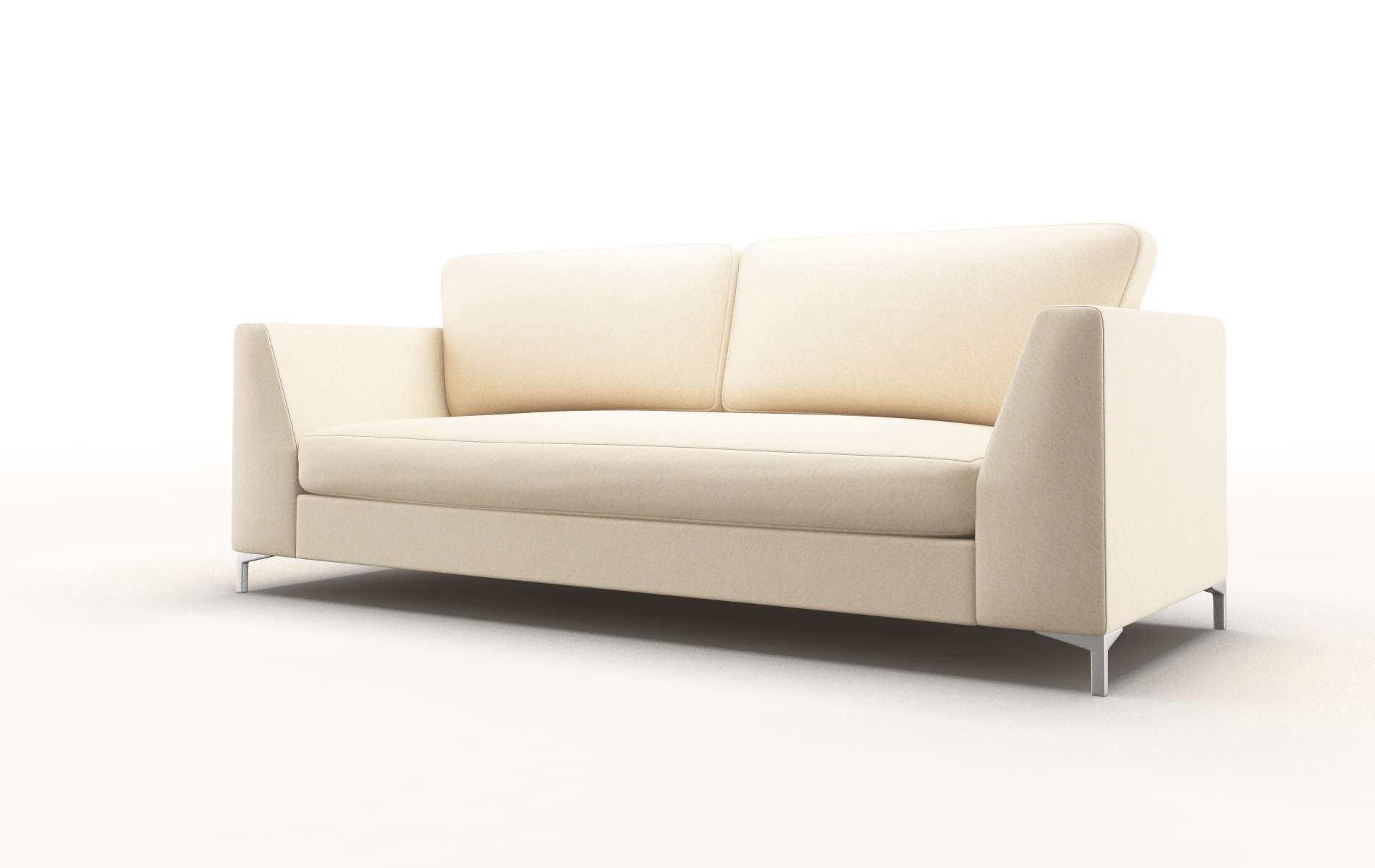 Royal Bella Buckwheat Sofa metal legs 4