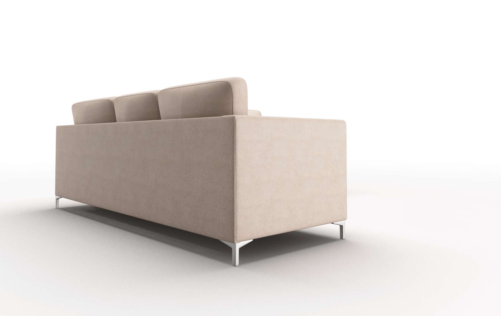 Royal Bella Pewter Sectional metal legs 3