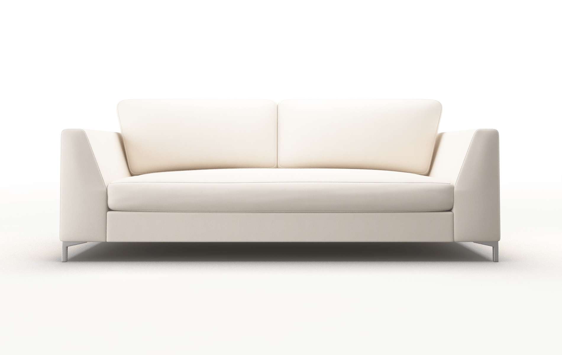 Royal Blanche Milky Sofa metal legs 1