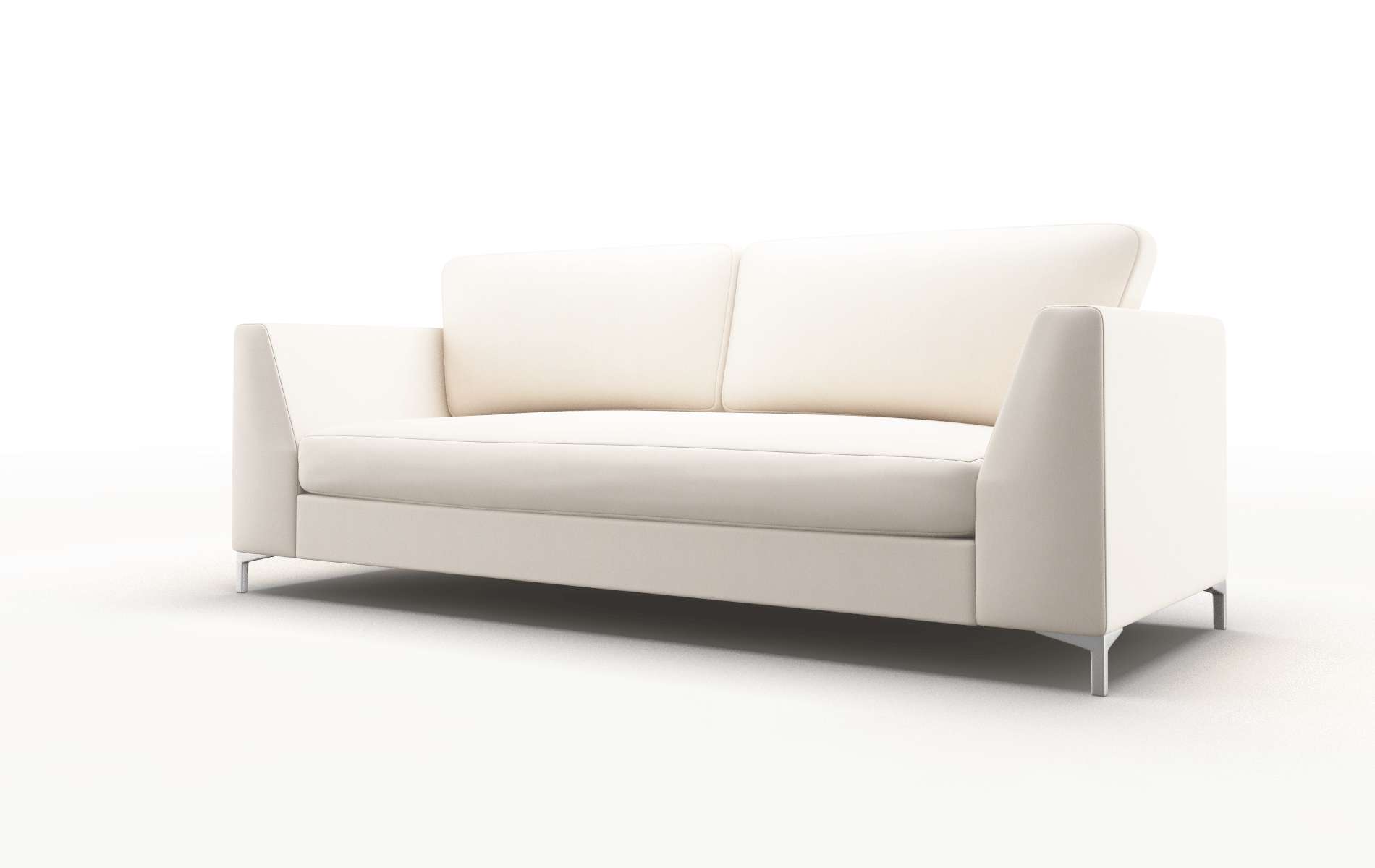 Royal Blanche Milky Sofa metal legs 4
