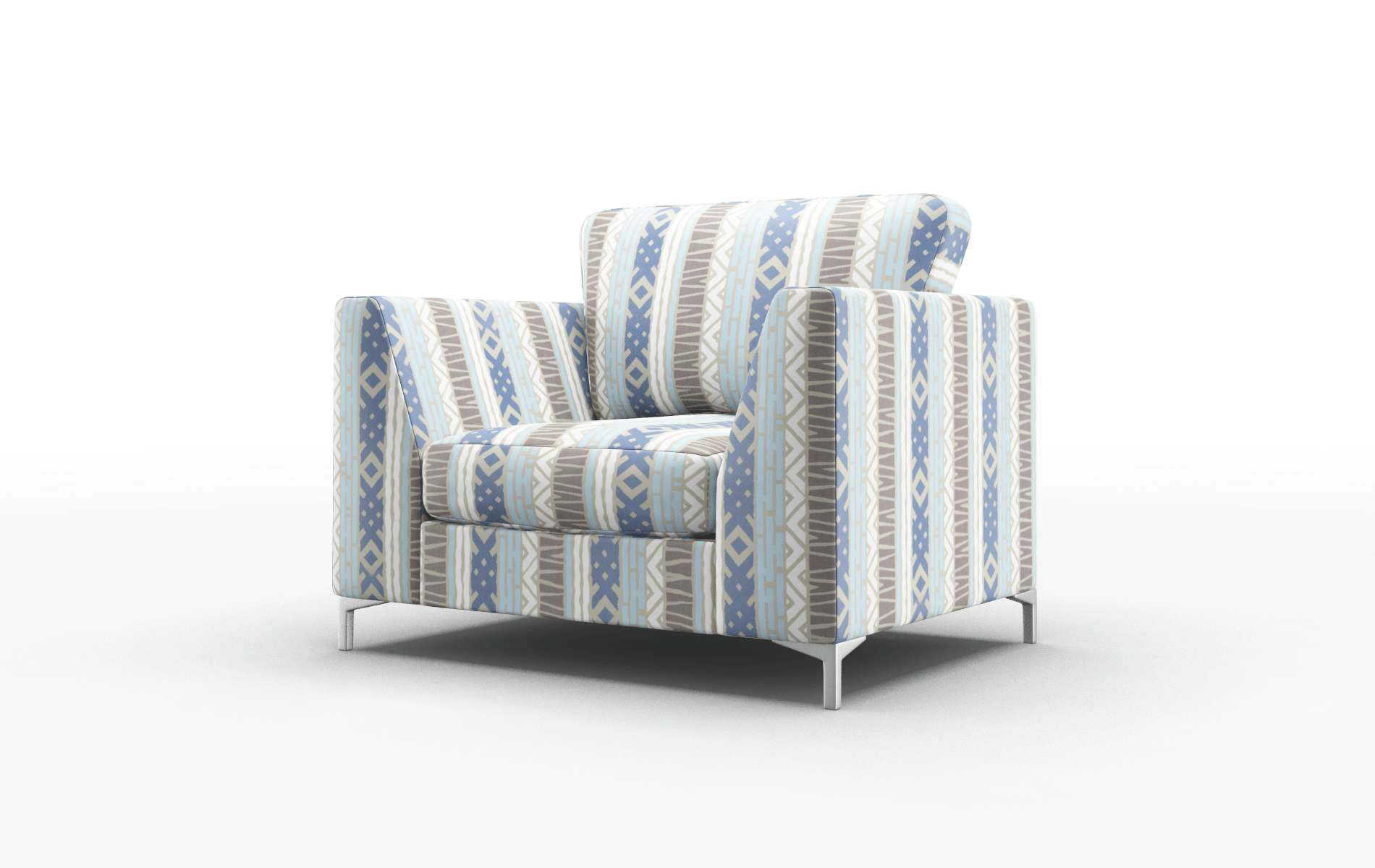 Royal Bodhi Indigo Chair metal legs 4