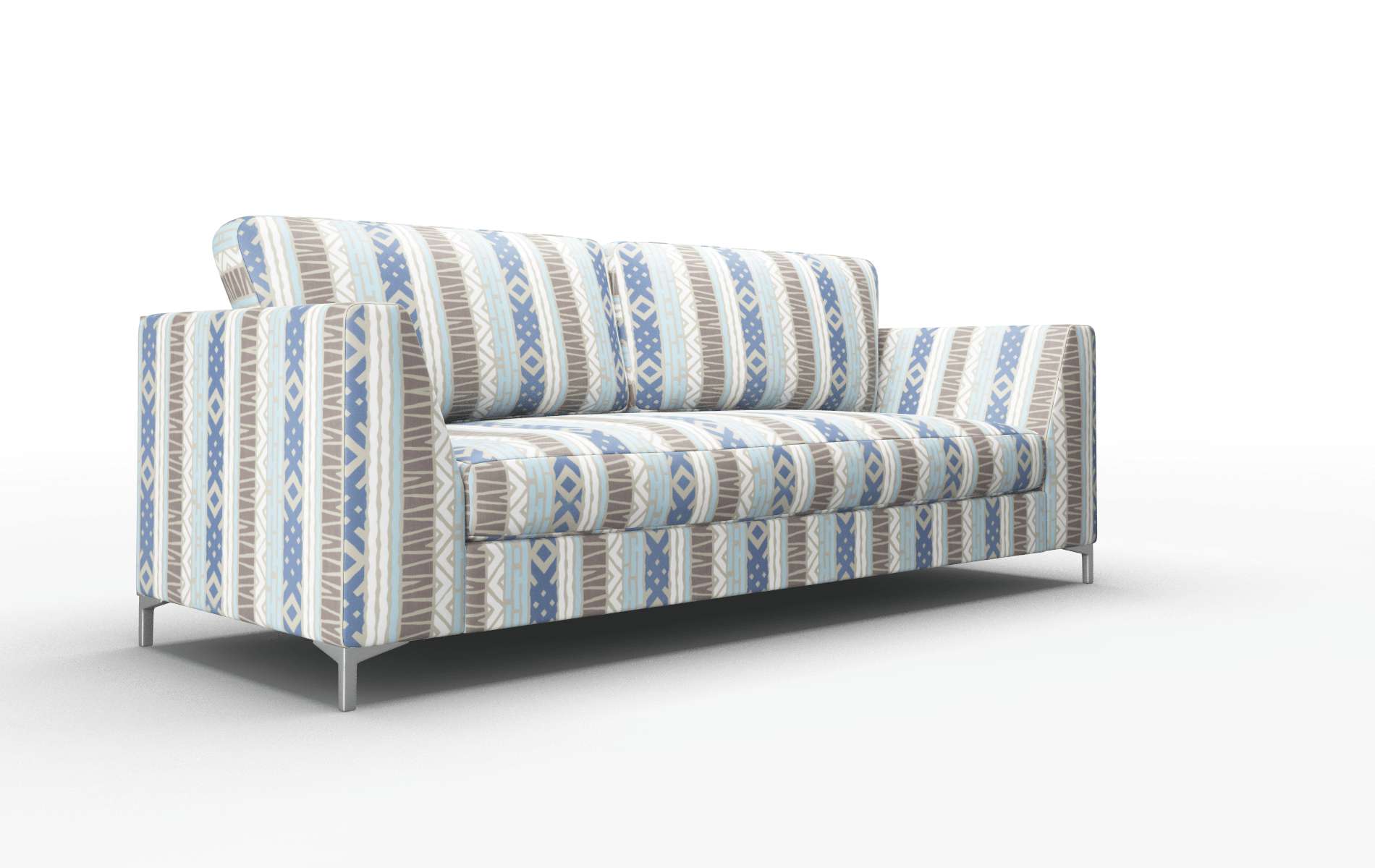 Royal Bodhi Indigo Sofa metal legs 2