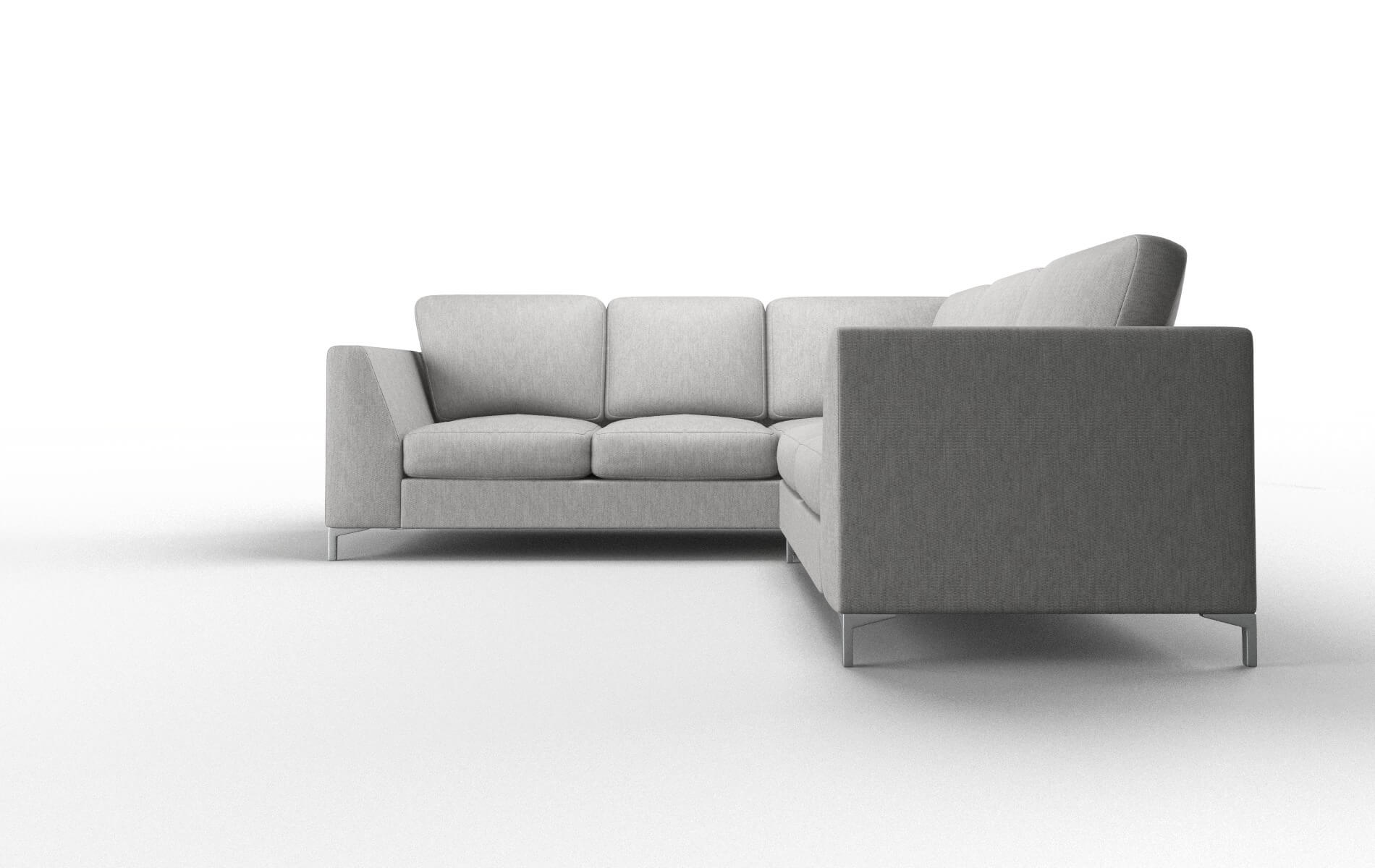 Royal Bungalow Graphite Sectional metal legs 5