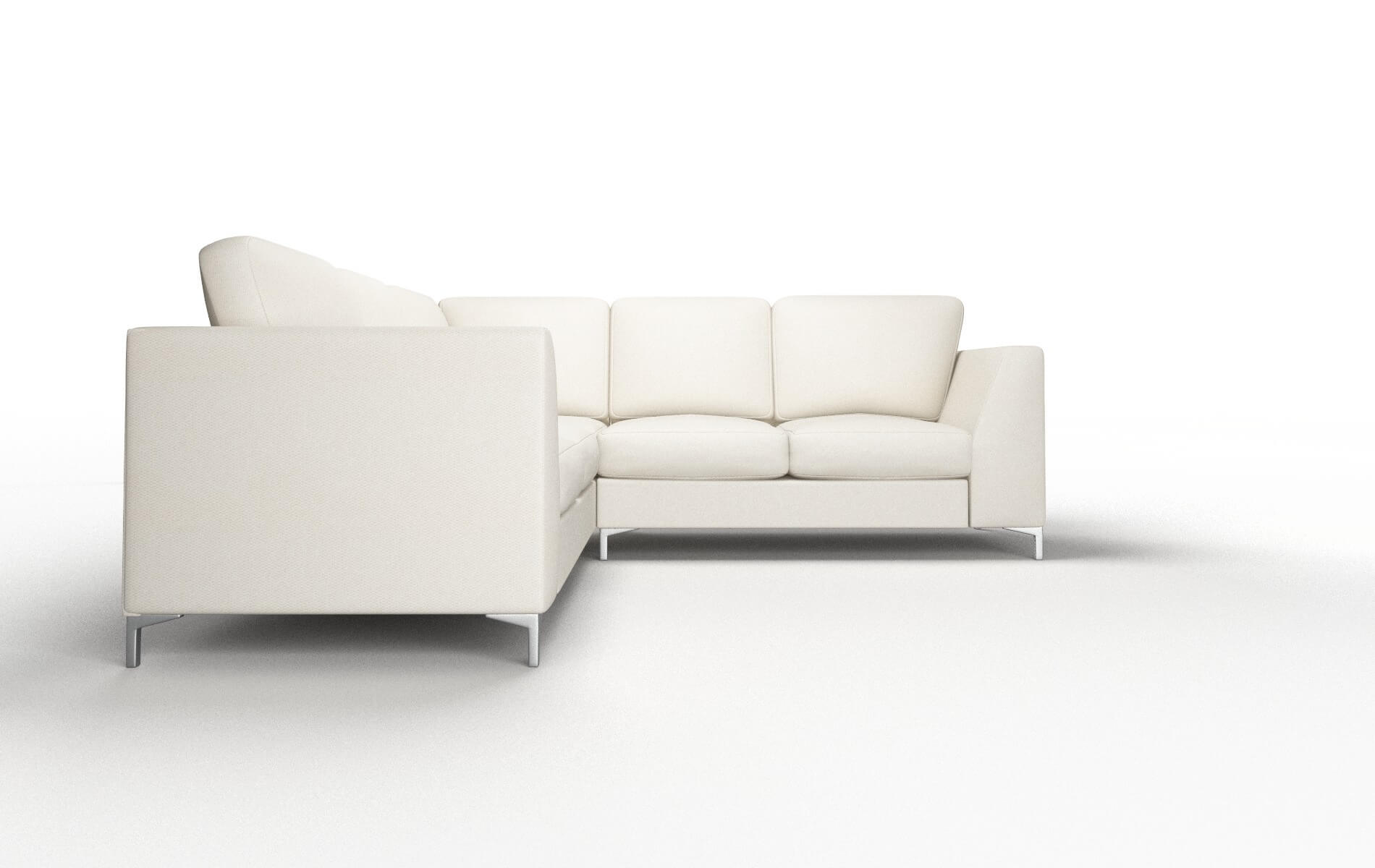 Royal Bungalow Ivory Sectional metal legs 2