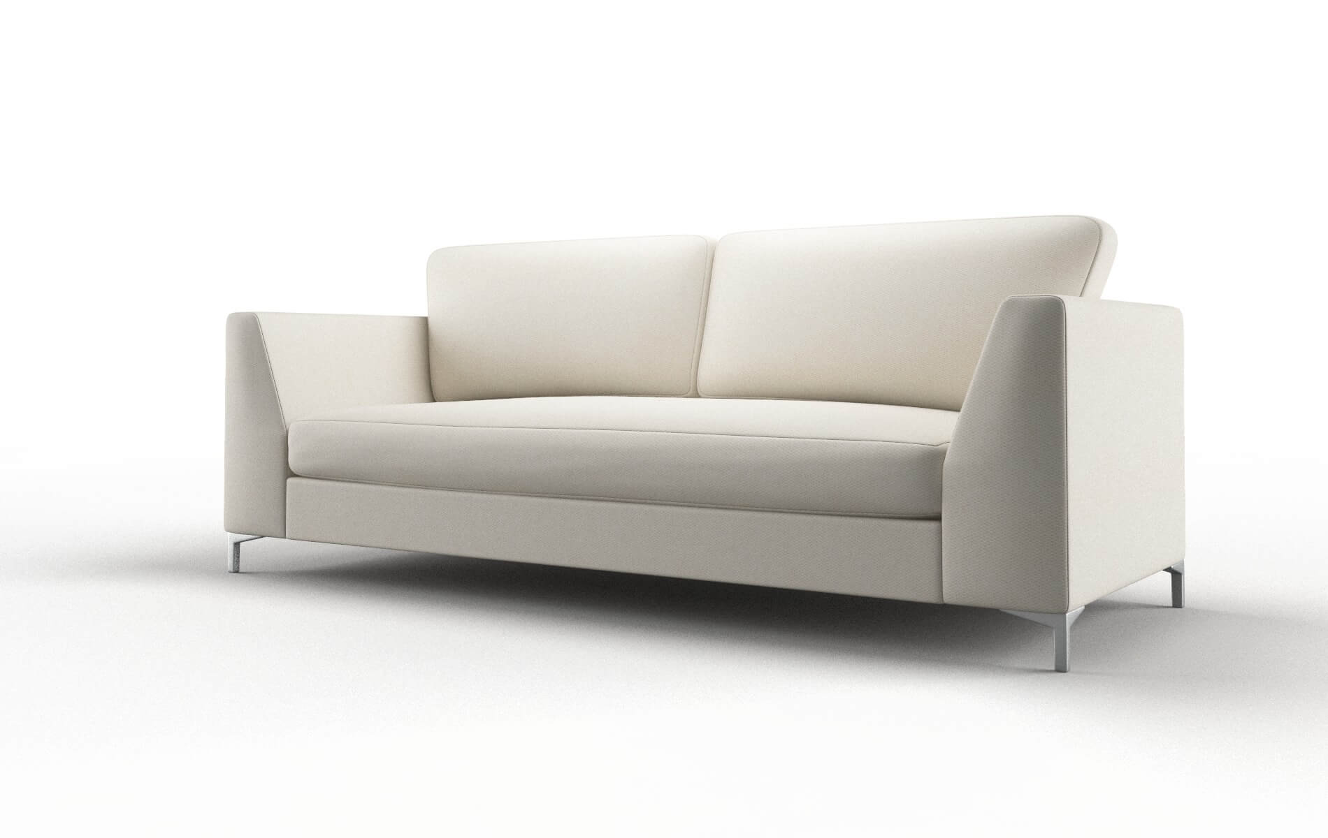 Royal Bungalow Ivory Sofa metal legs 4