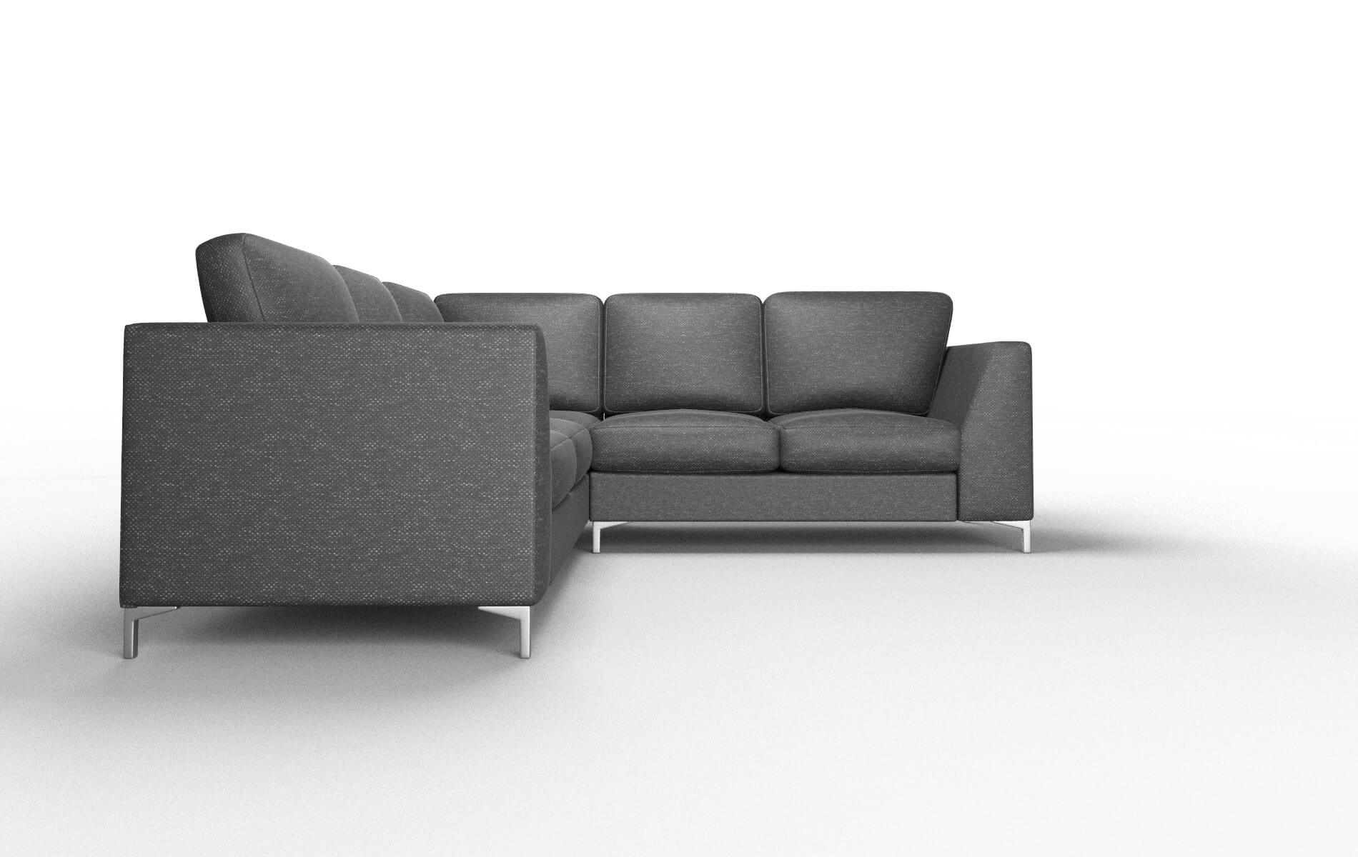 Royal Chance Denim Sectional metal legs 2