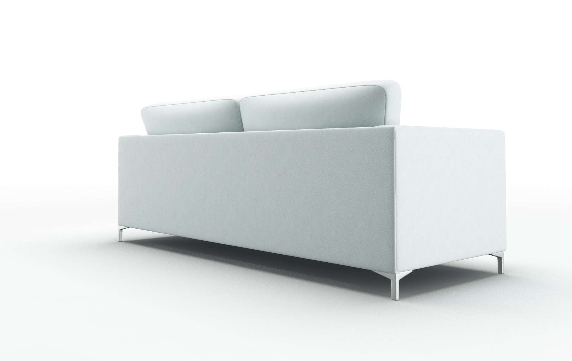 Royal Clyde Cornflower Sofa metal legs 5