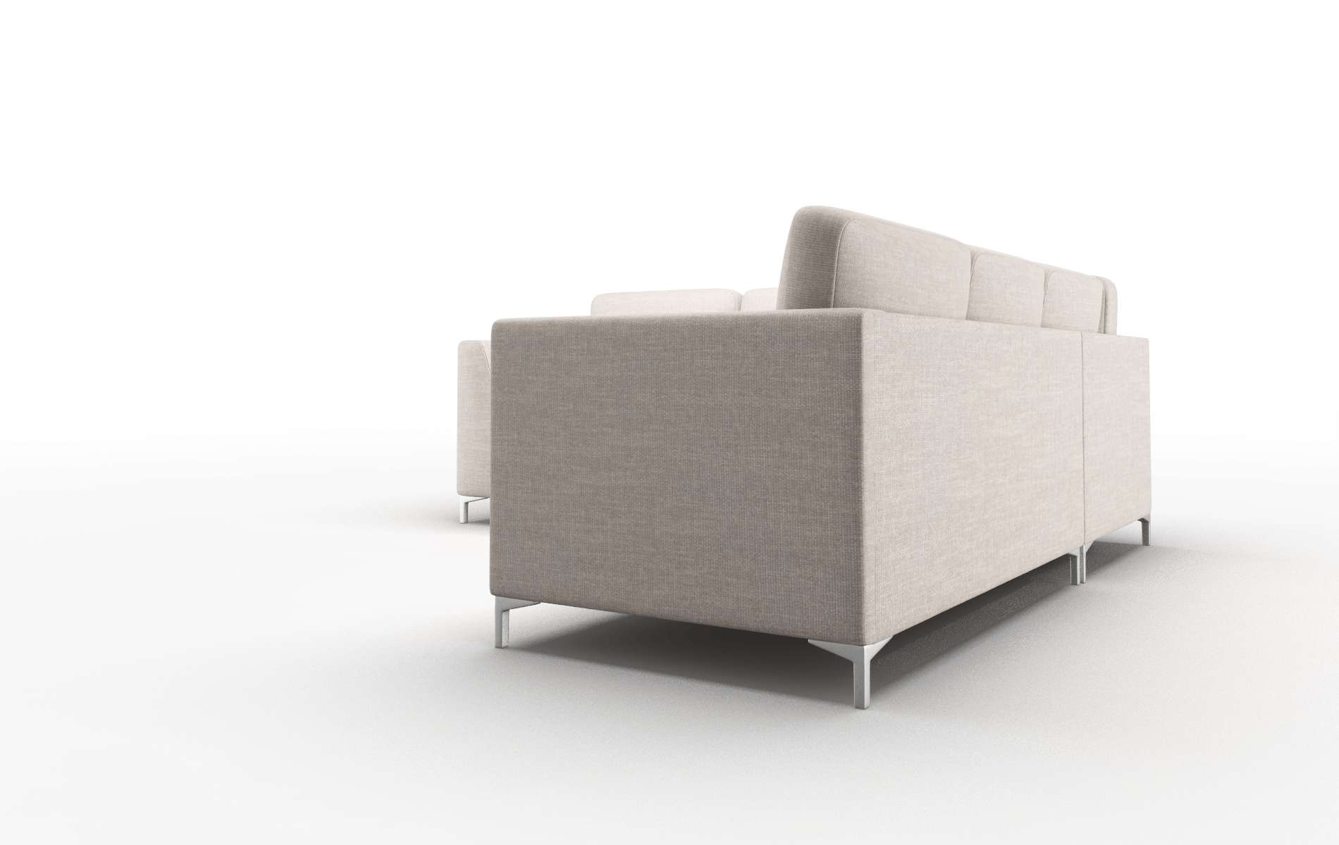 Royal Clyde Dolphin Sectional metal legs 4