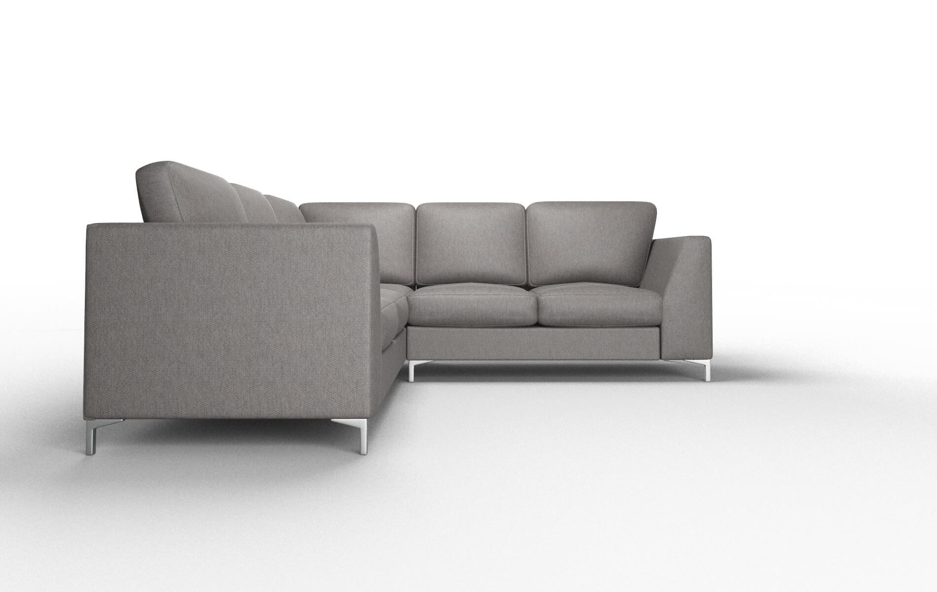 Royal Cosmo Charcoal Sectional metal legs 2