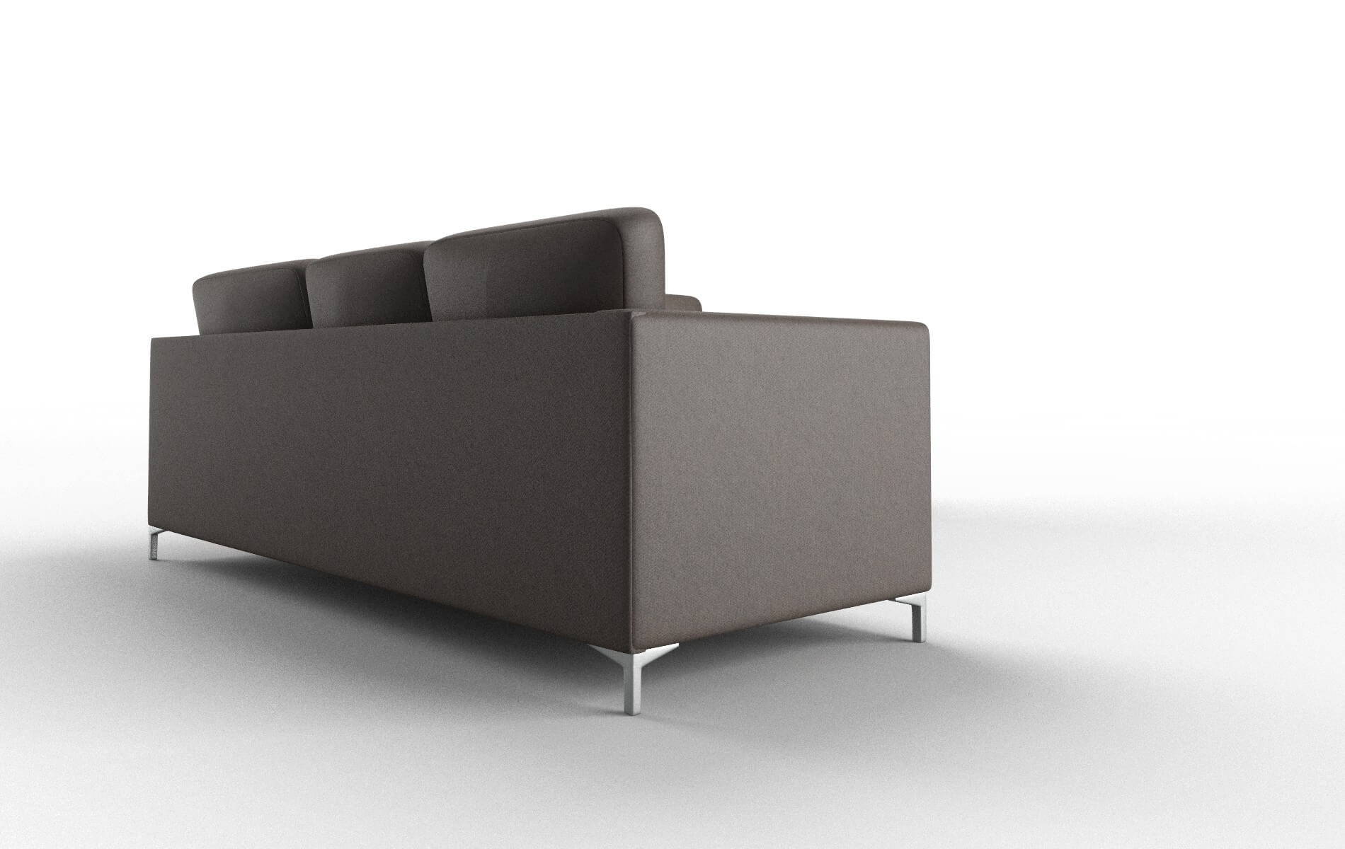 Royal Cosmo Chocolate Sectional metal legs 3