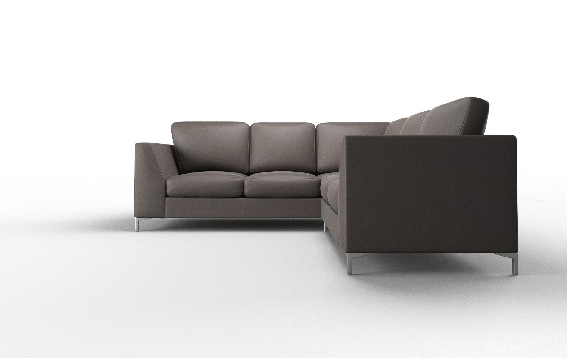 Royal Cosmo Chocolate Sectional metal legs 5