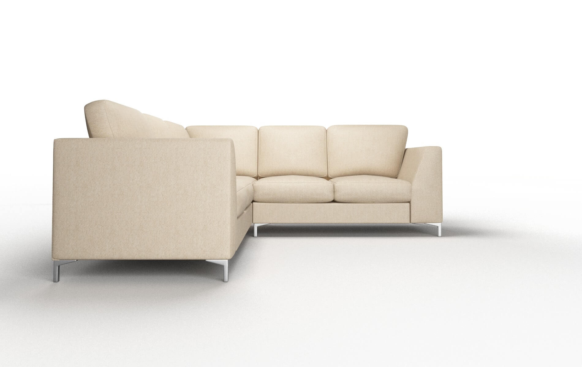 Royal Cosmo Fawn Sectional metal legs 2