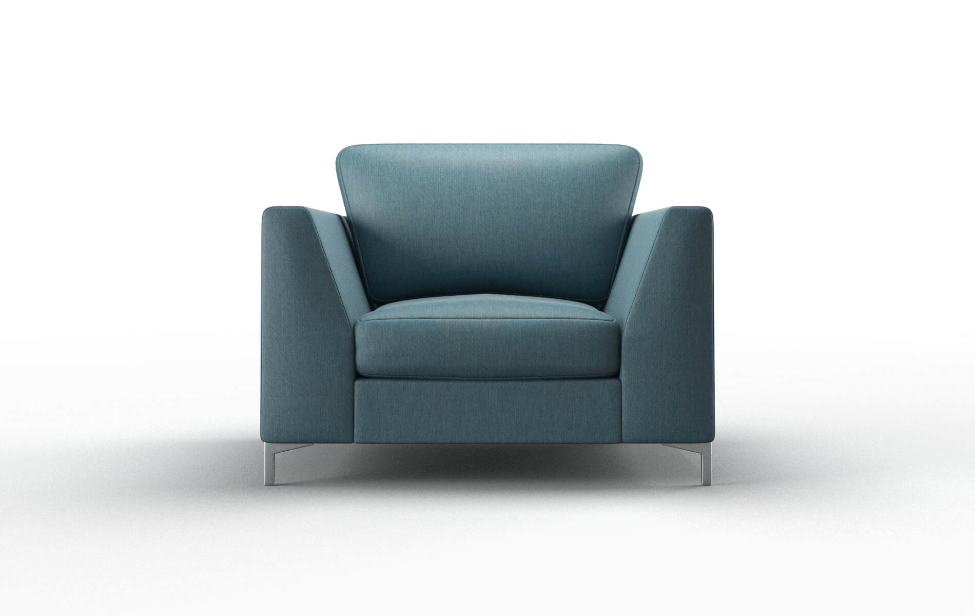 Royal Cosmo Teal Chair metal legs 1