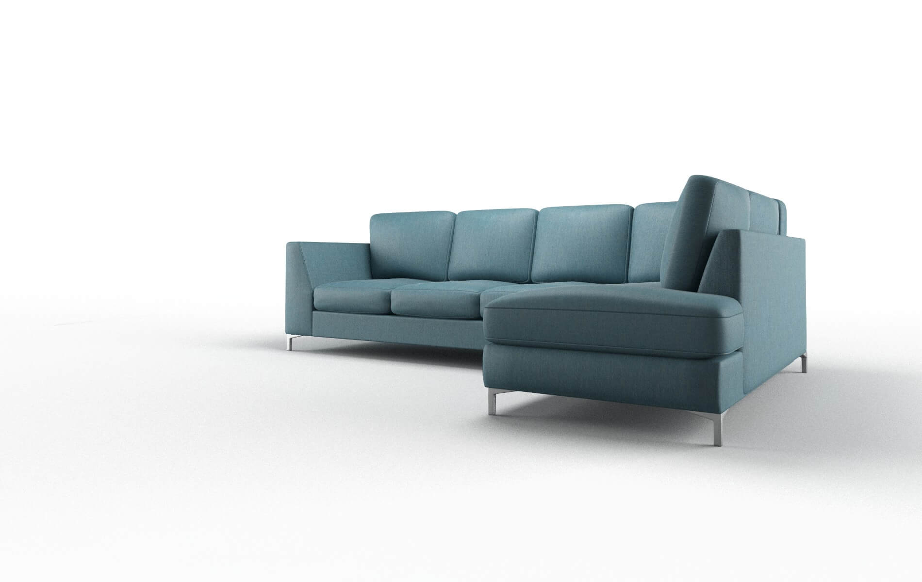 Royal Cosmo Teal Panel metal legs 4