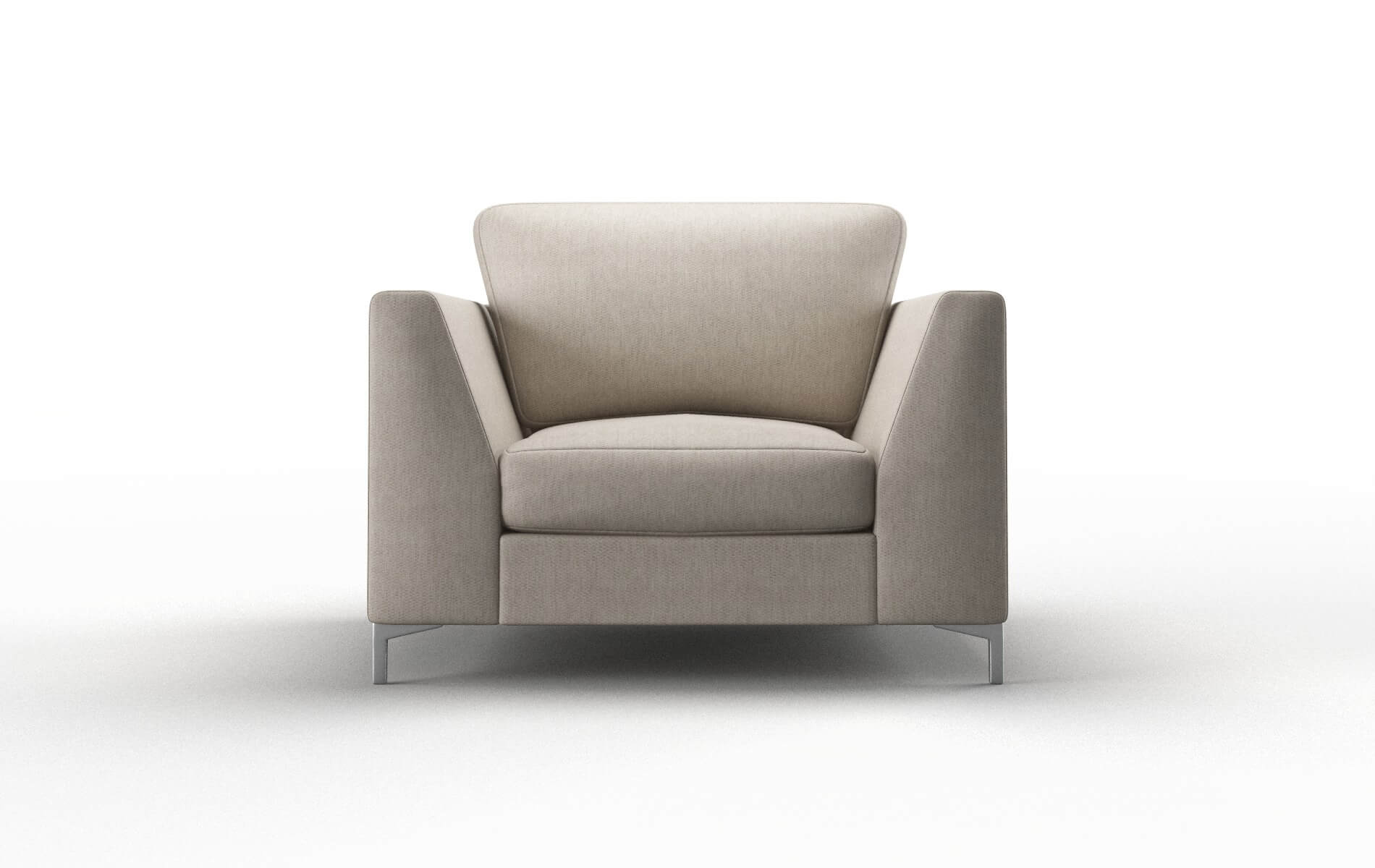 Royal Derby Linen Chair metal legs 1