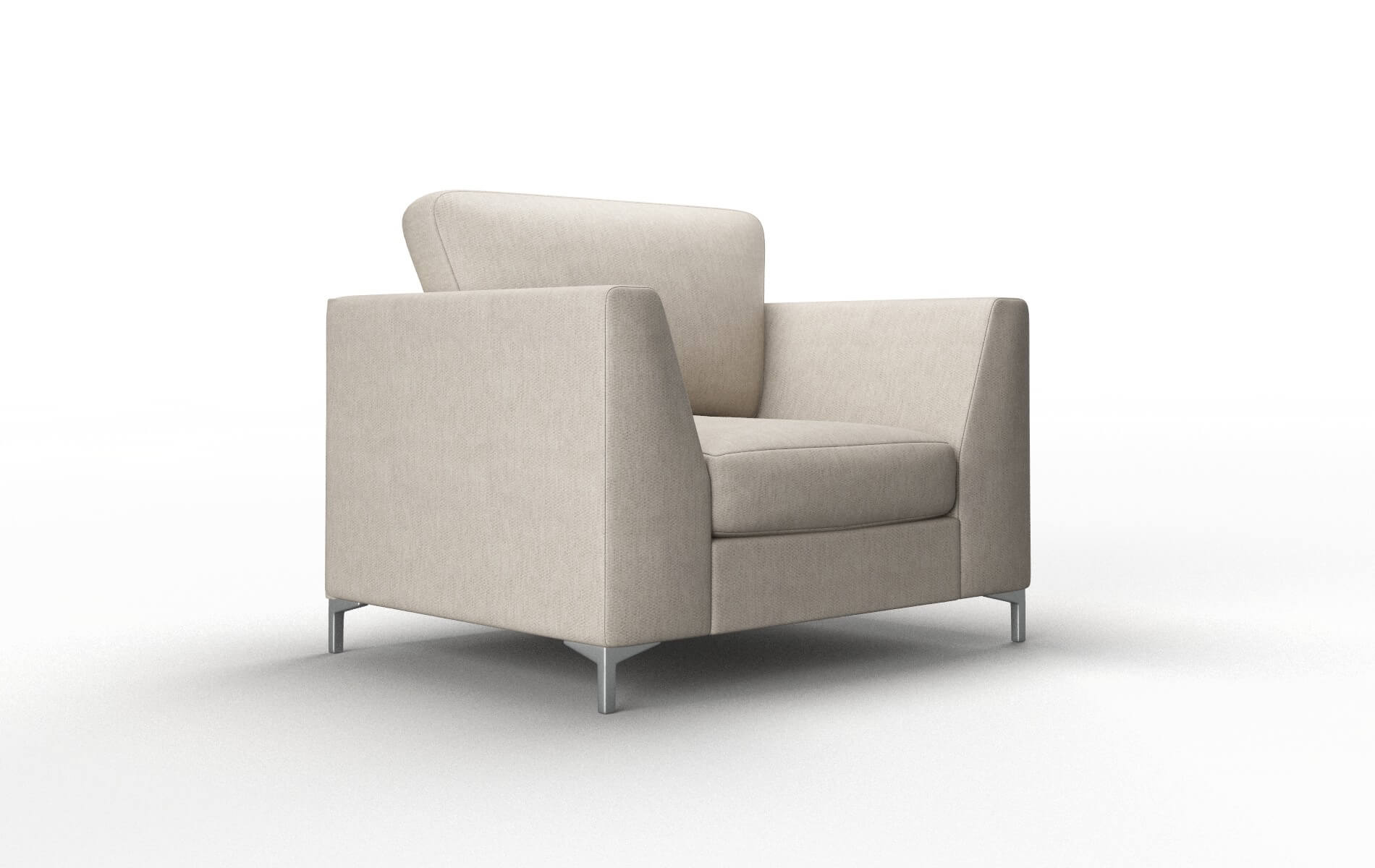 Royal Derby Linen Chair metal legs 2