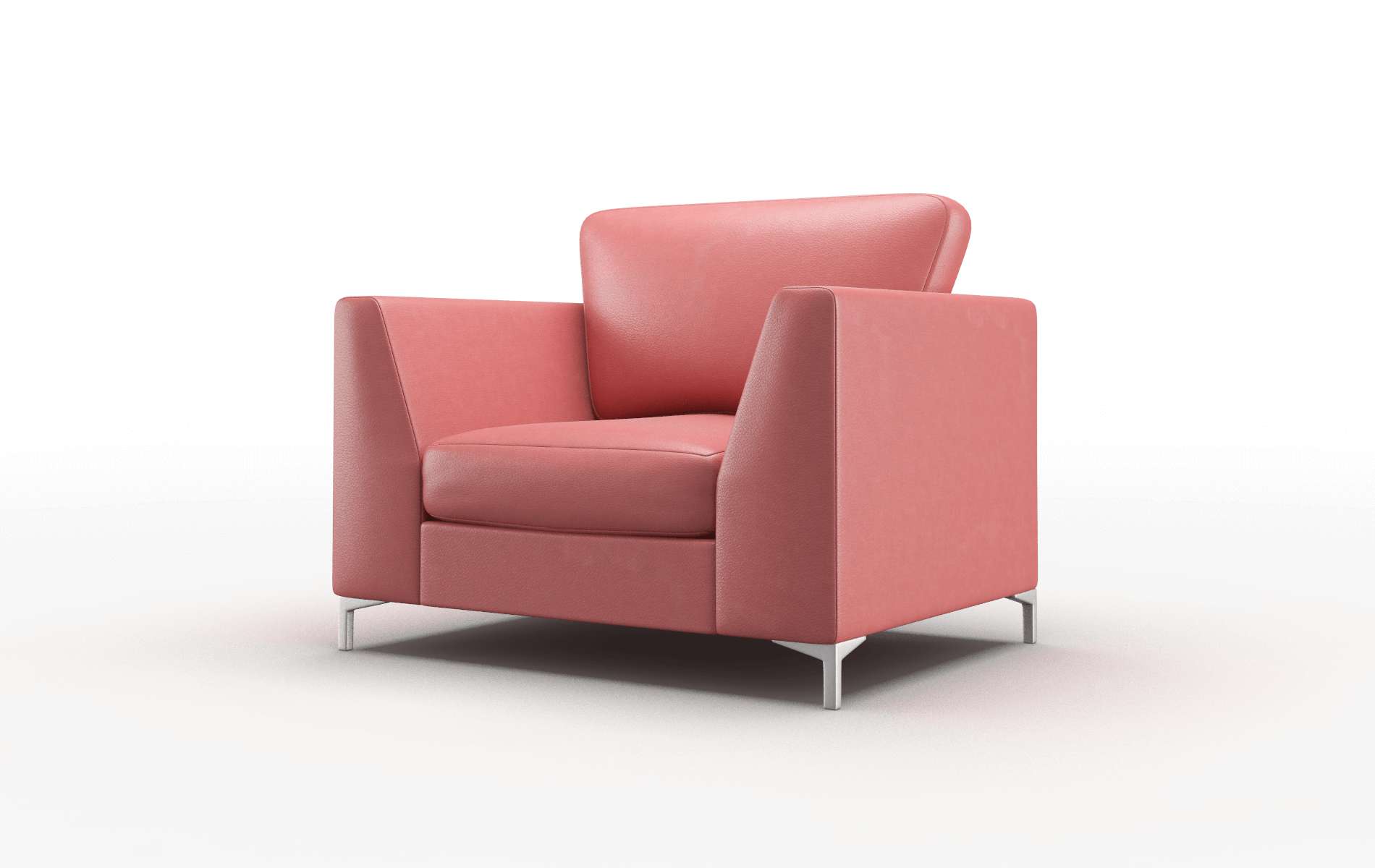 Royal Dillion Cordovan Chair metal legs 4