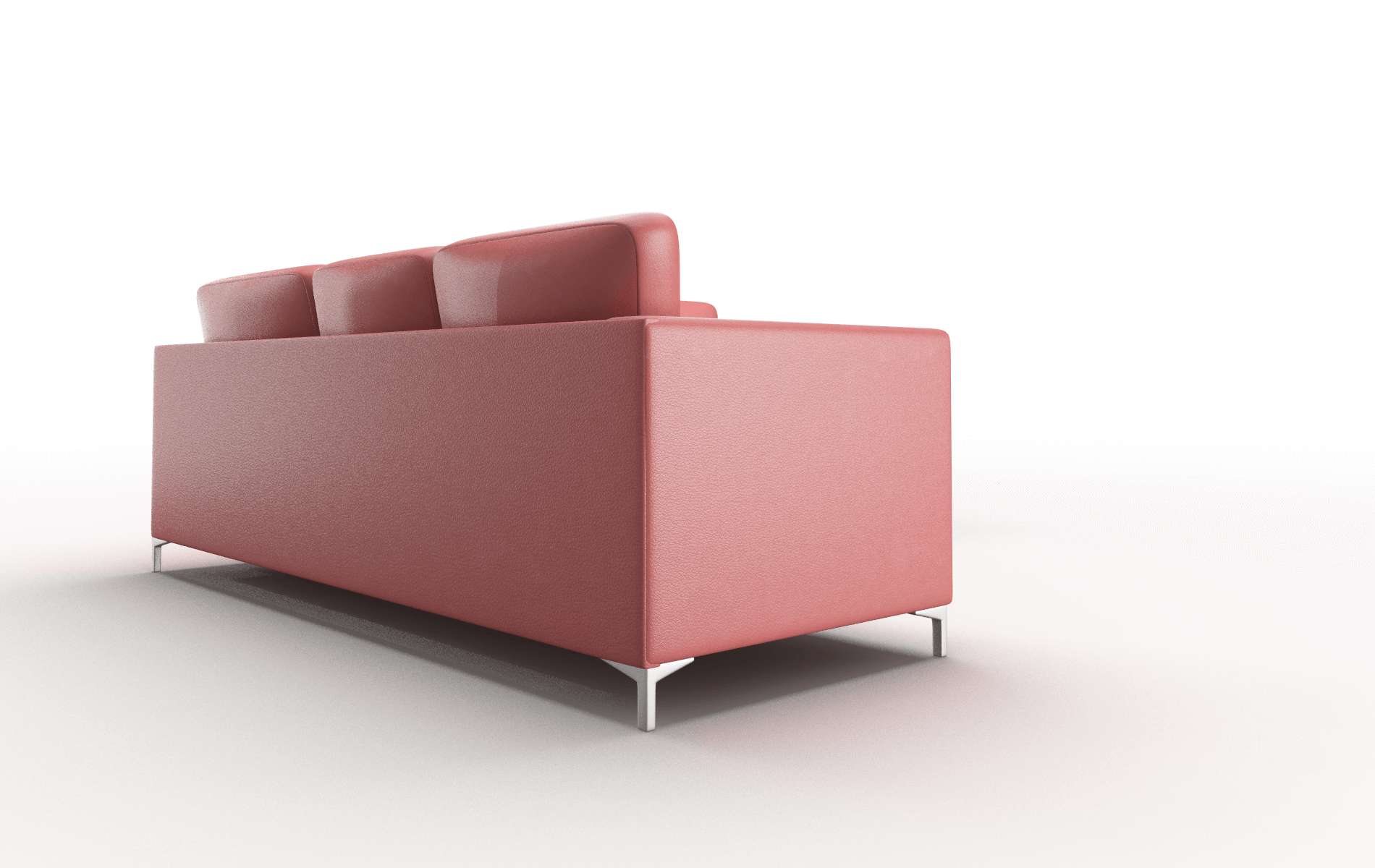 Royal Dillion Cordovan Sectional metal legs 3