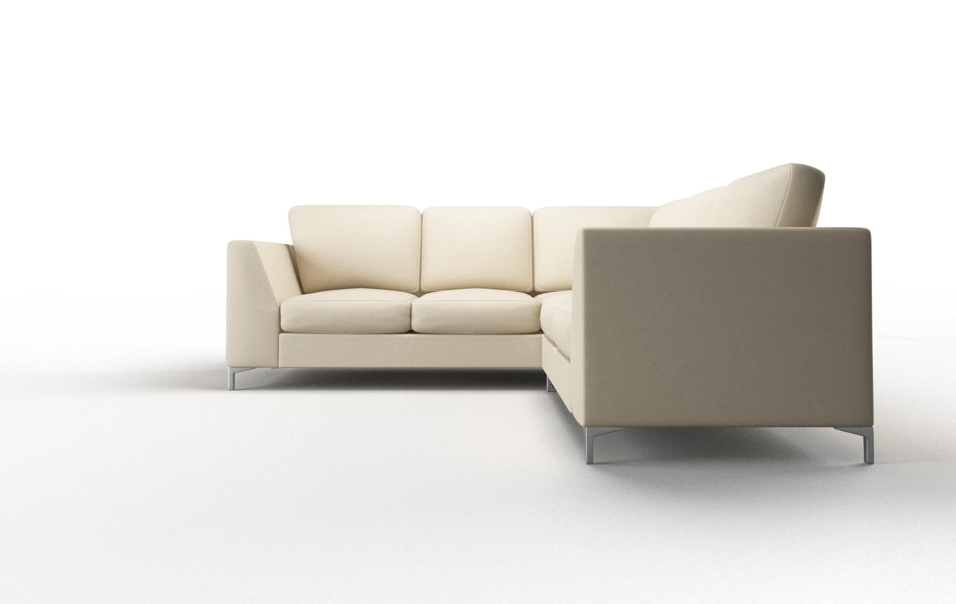 Royal Dream_d Almond Sectional metal legs 5