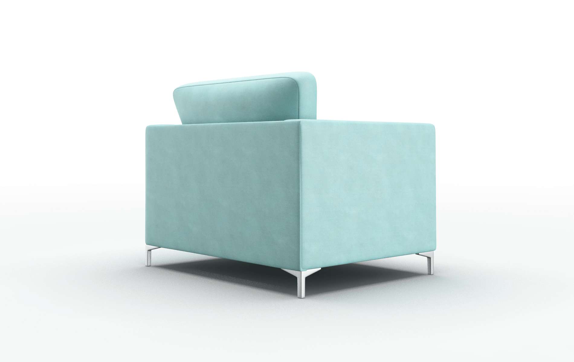 Royal Dream_d French_blue Chair metal legs 5