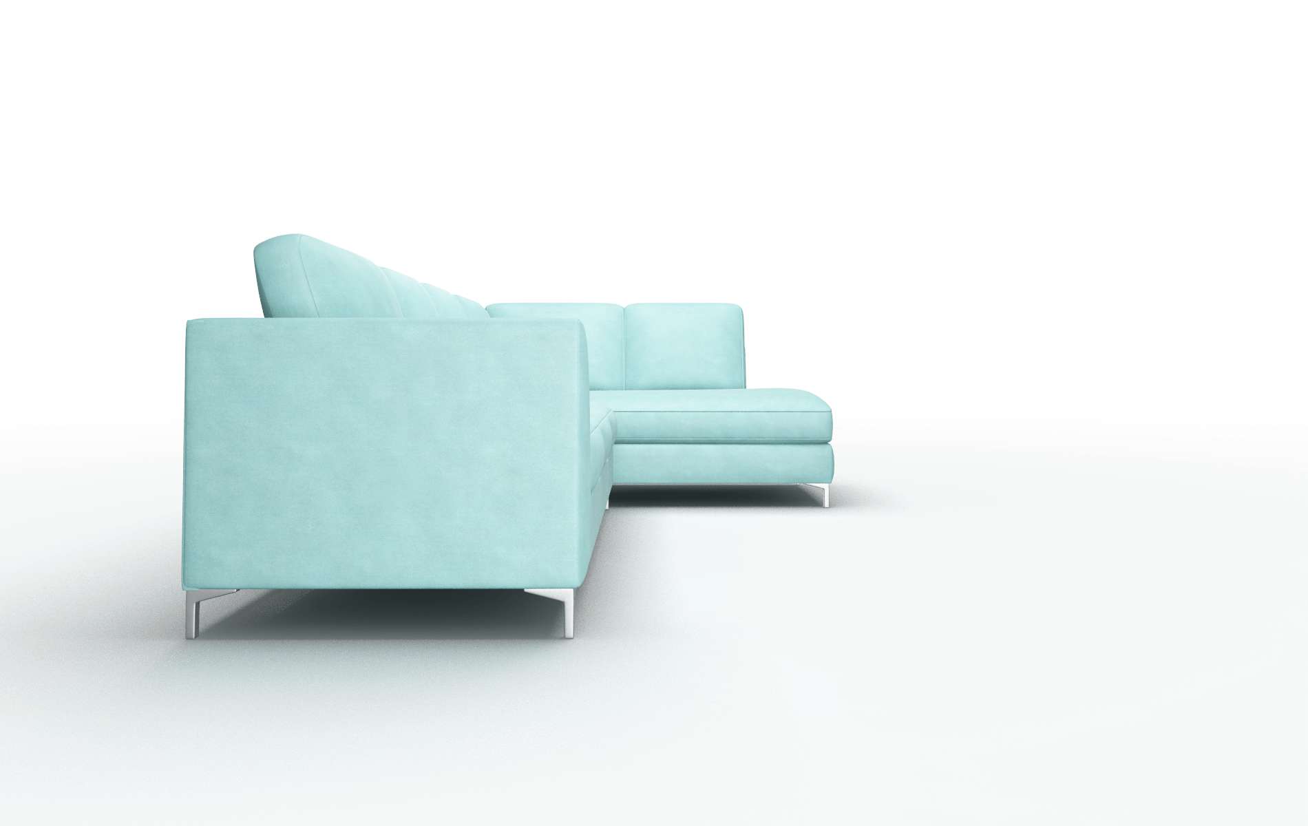 Royal Dream_d French_blue Panel metal legs 3