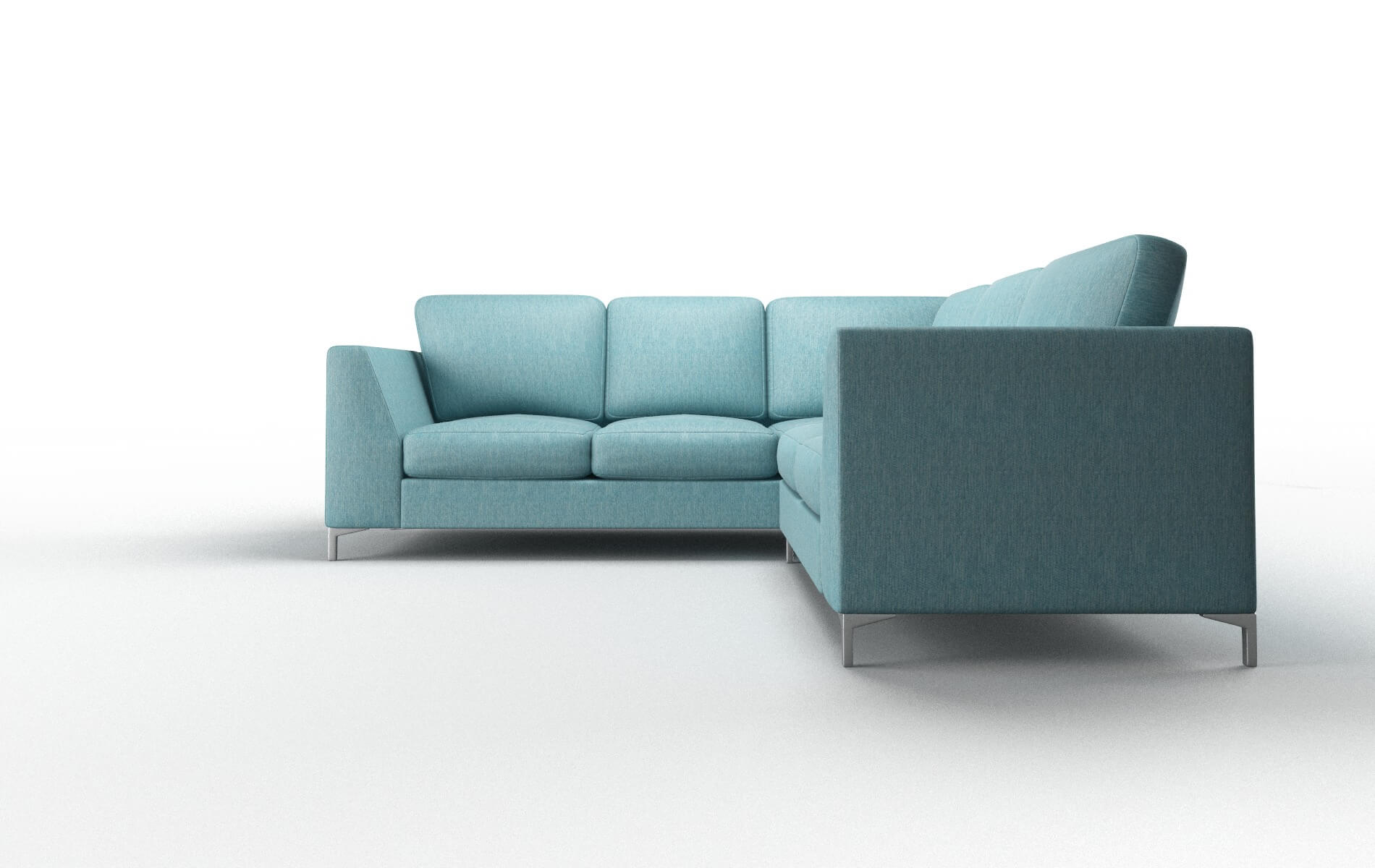 Royal Durham Pine Sectional metal legs 5