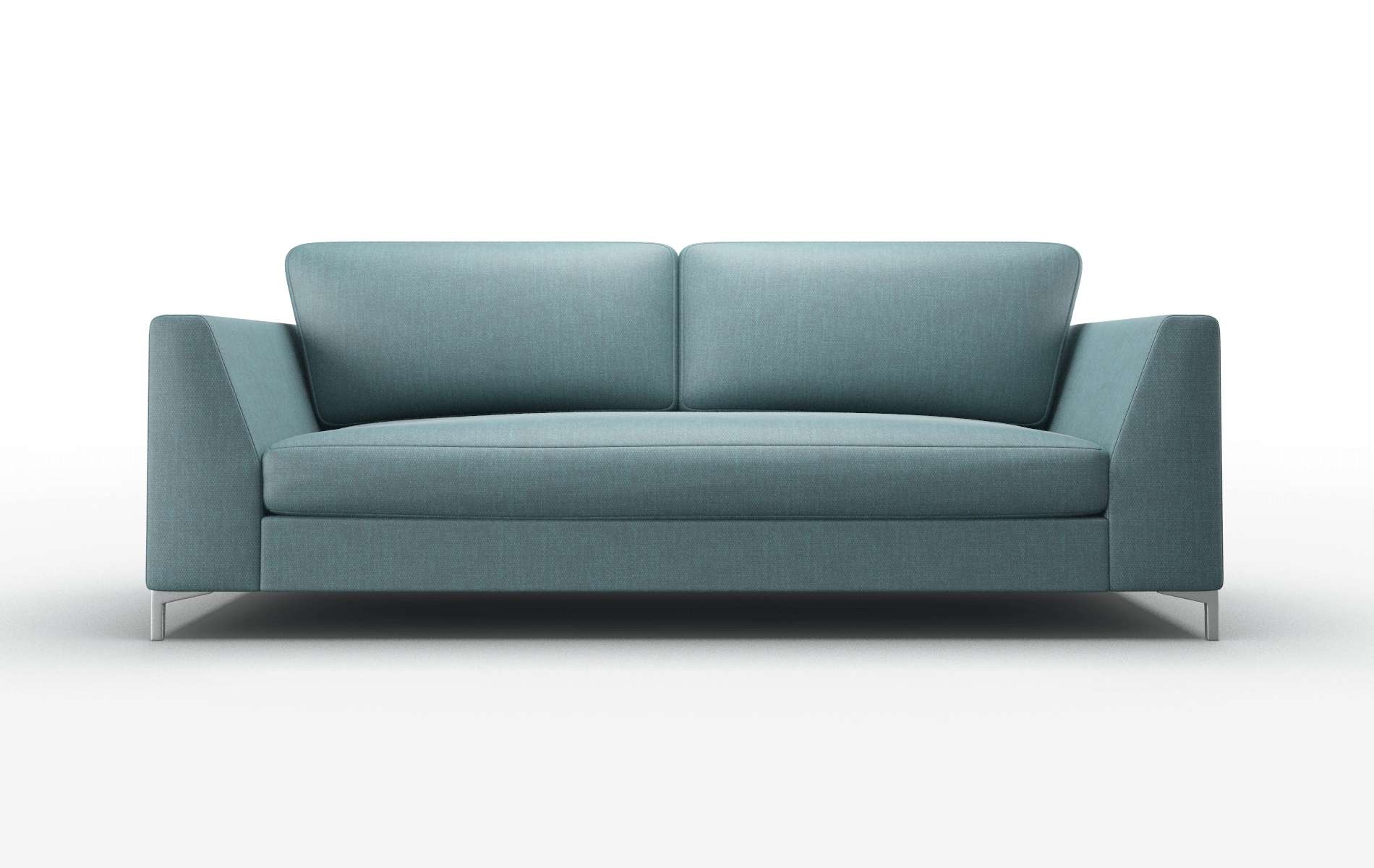 Royal Elliot Teal Sofa metal legs 1