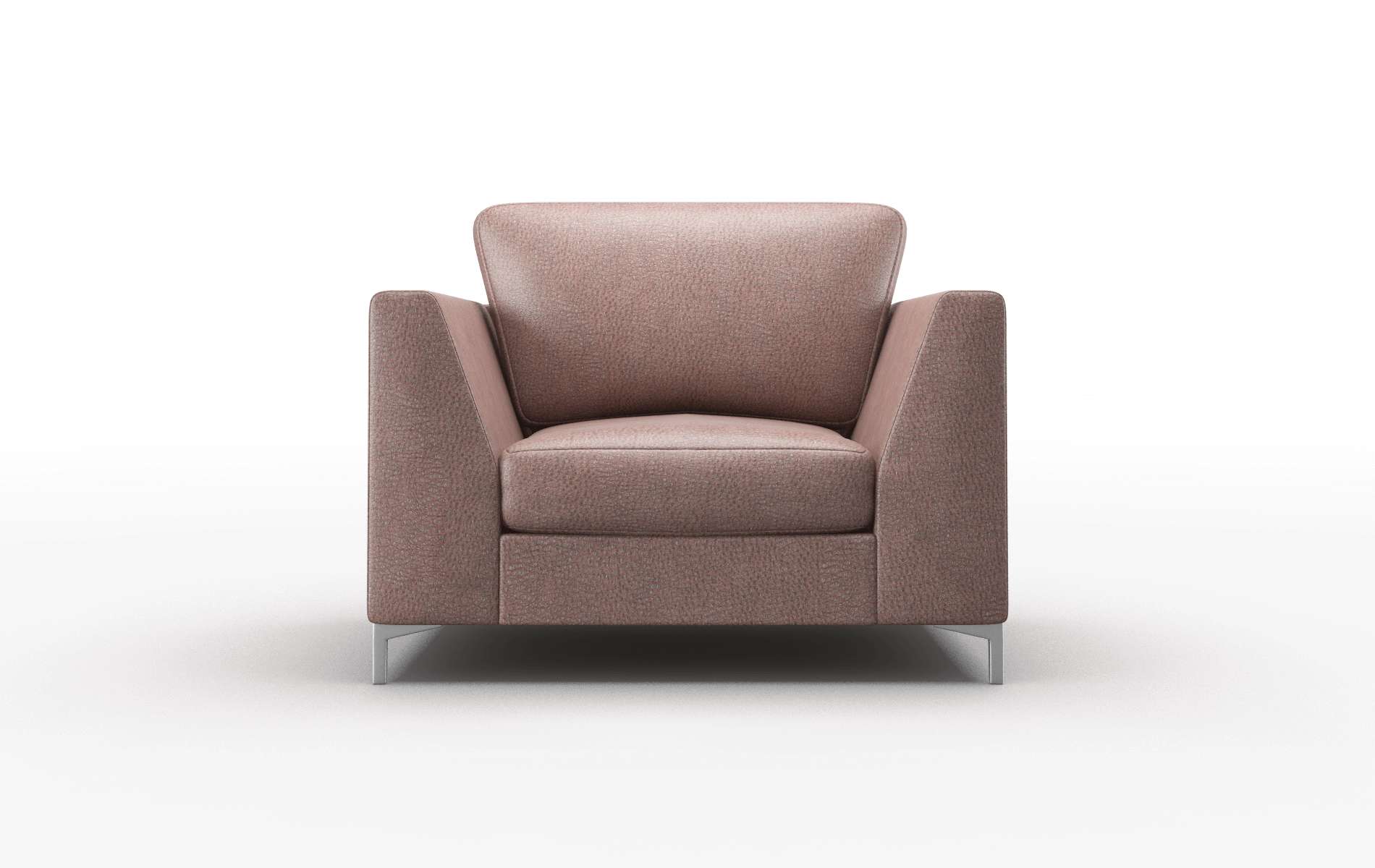 Royal Ford Brown Chair metal legs 1