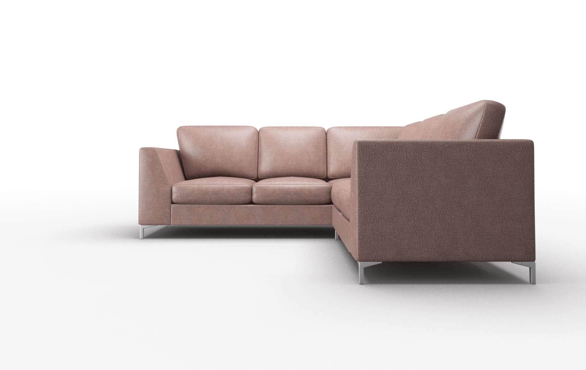 Royal Ford Brown Sectional metal legs 5