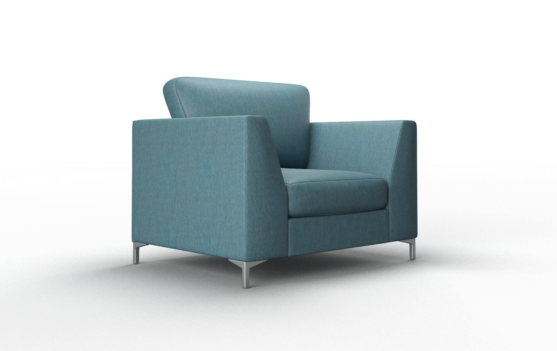 Royal Hepburn Teal Chair metal legs 2