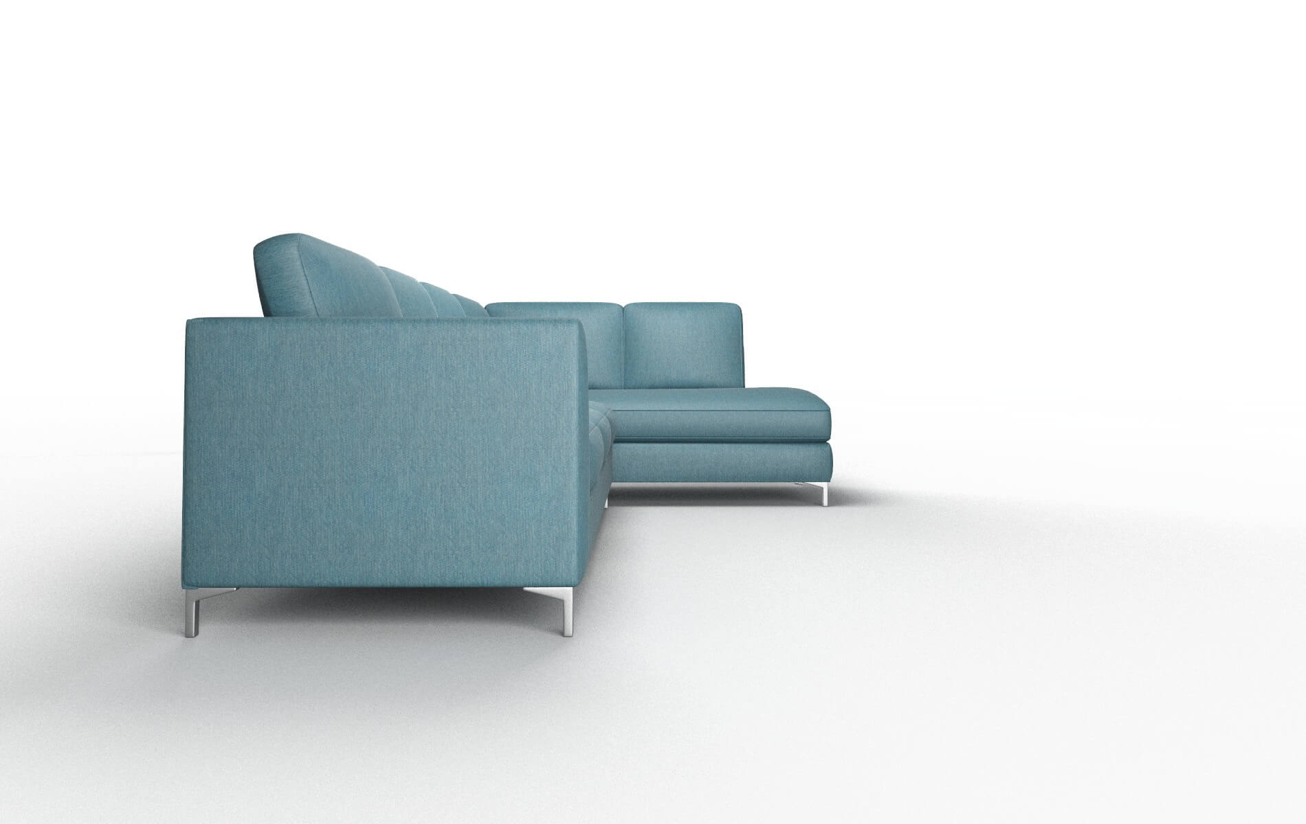 Royal Hepburn Teal Panel metal legs 3