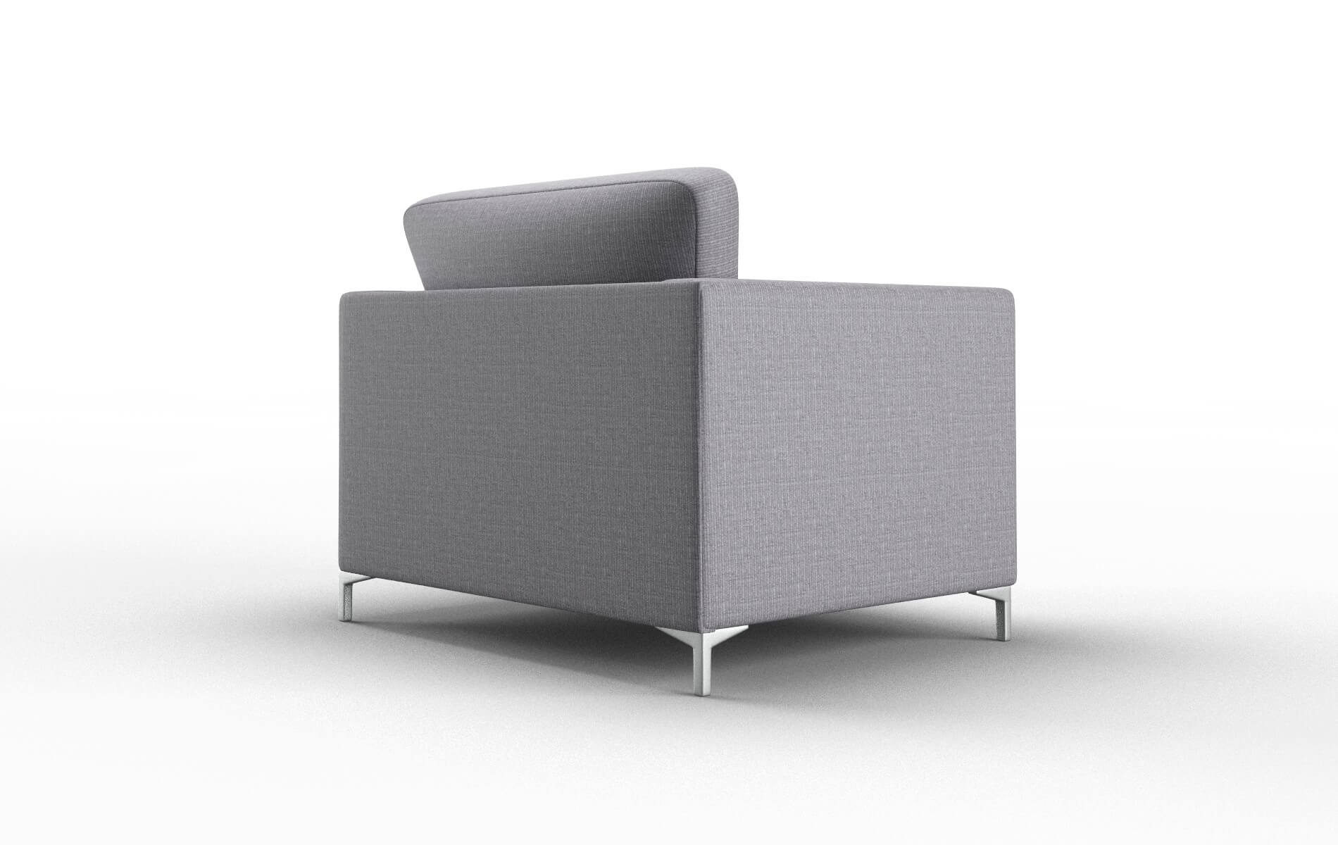 Royal Insight Denim Chair metal legs 5